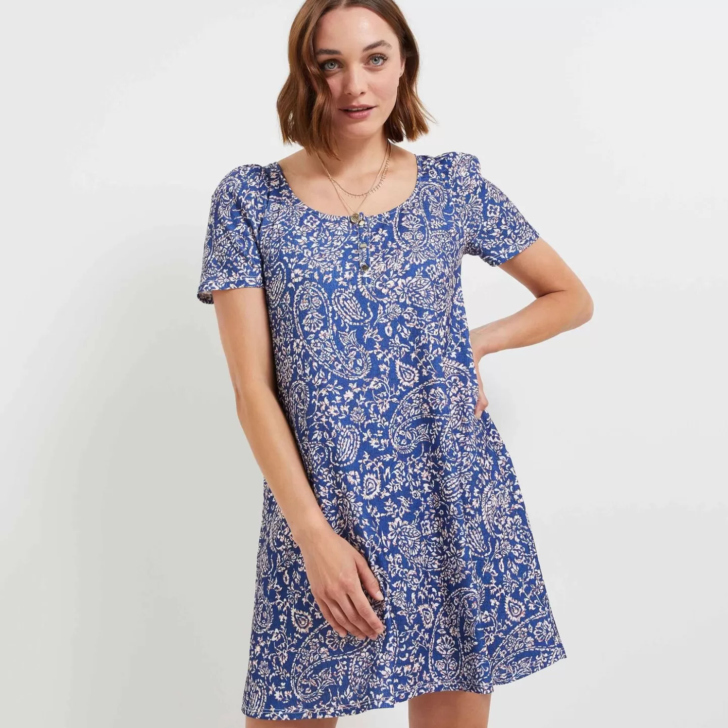 Grain de Malice Robe Courte Femme- Robes
