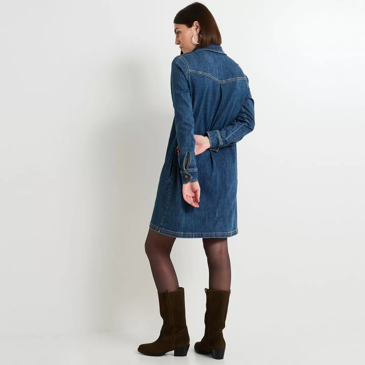 Grain de Malice Robe En Jean Femme- Jeans | Robes