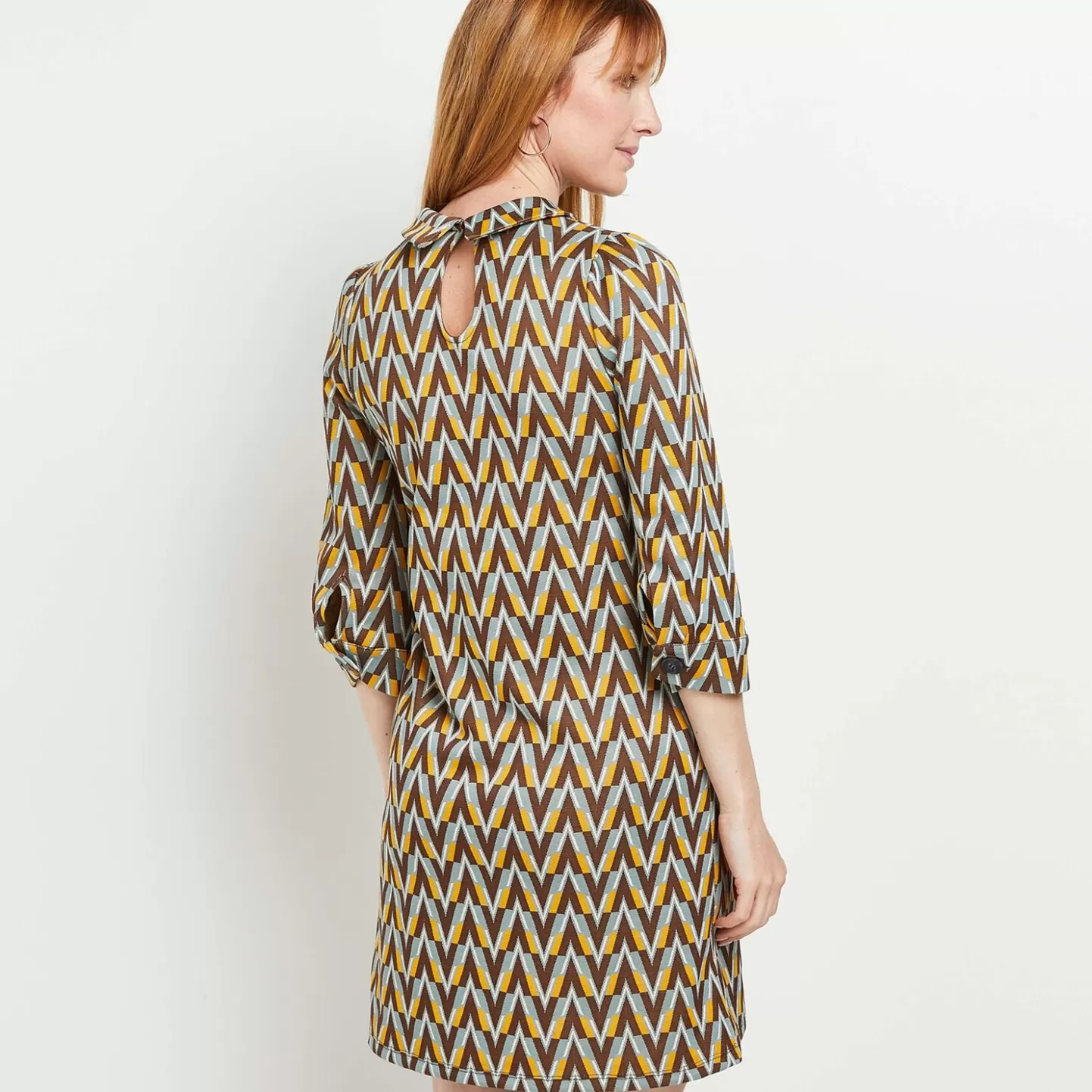 Grain de Malice Robe En Maille Jacquard- Robes