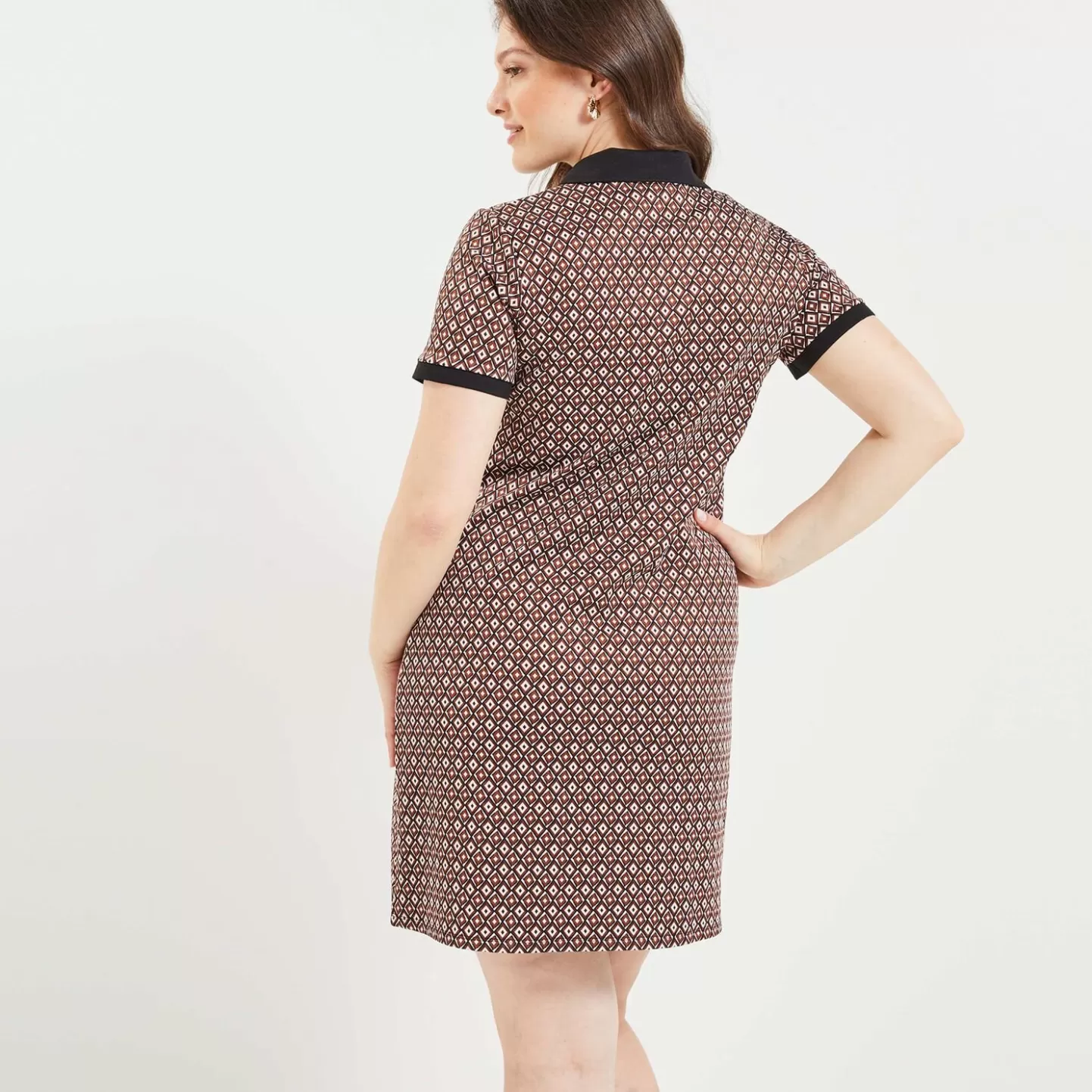 Grain de Malice Robe En Maille Jacquard- Robes