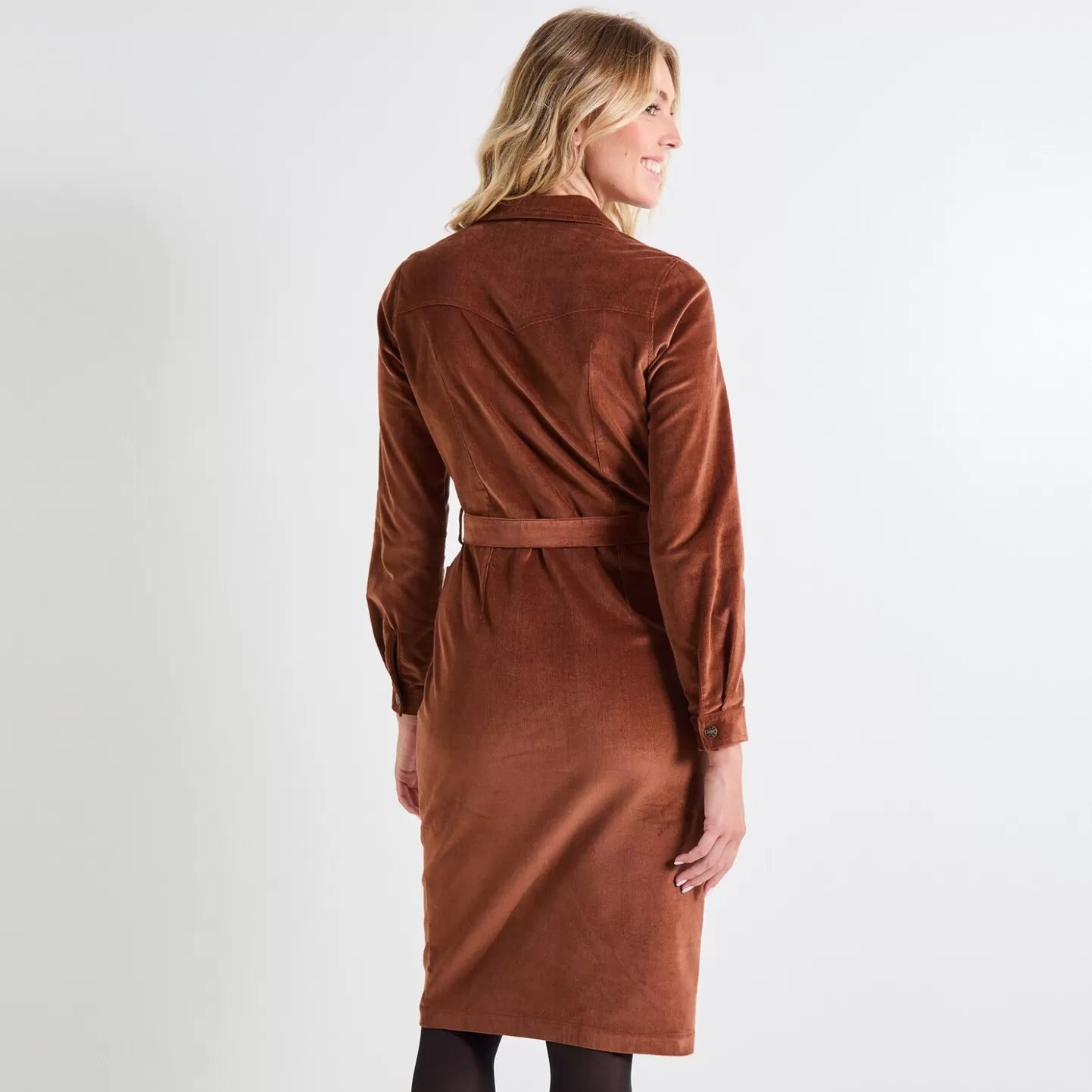 Grain de Malice Robe En Velours Femme- Robes