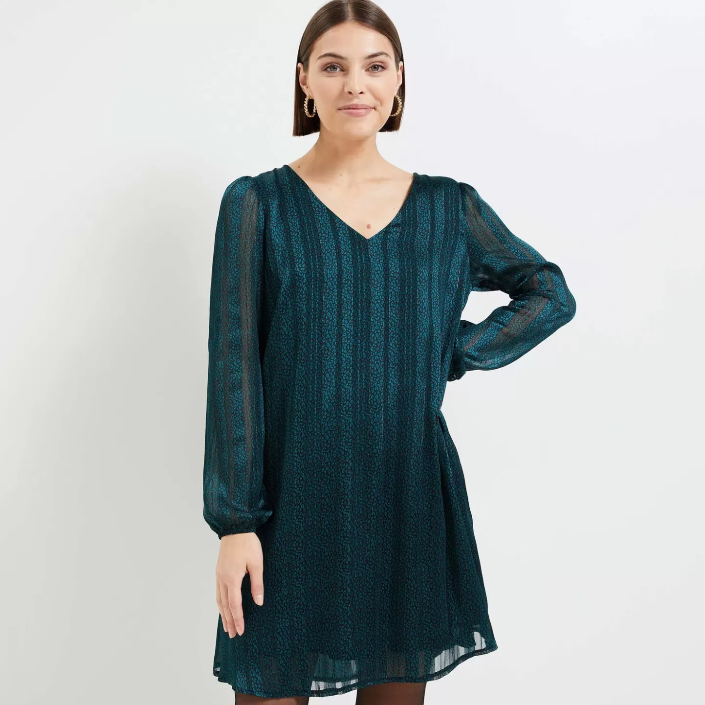 Grain de Malice Robe Imprimée Femme- Robes