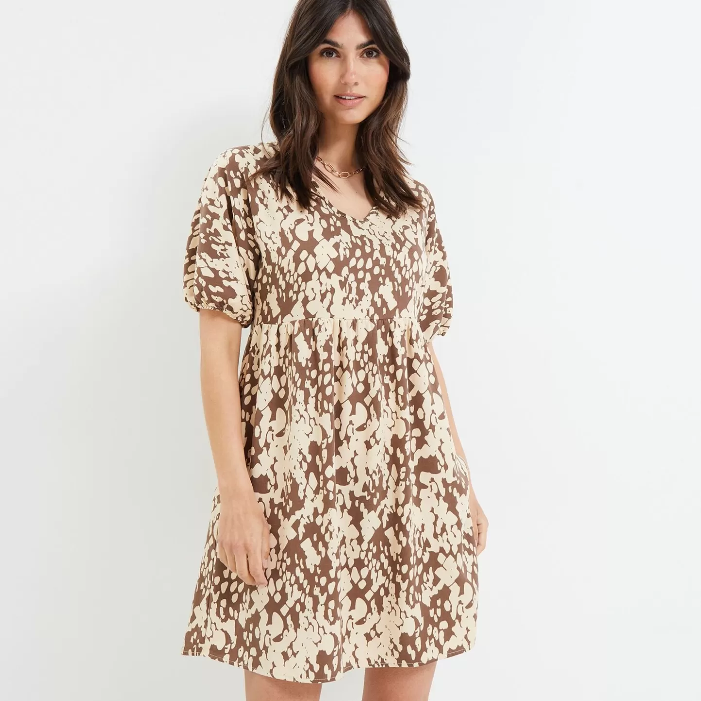 Grain de Malice Robe Imprimée Femme- Robes