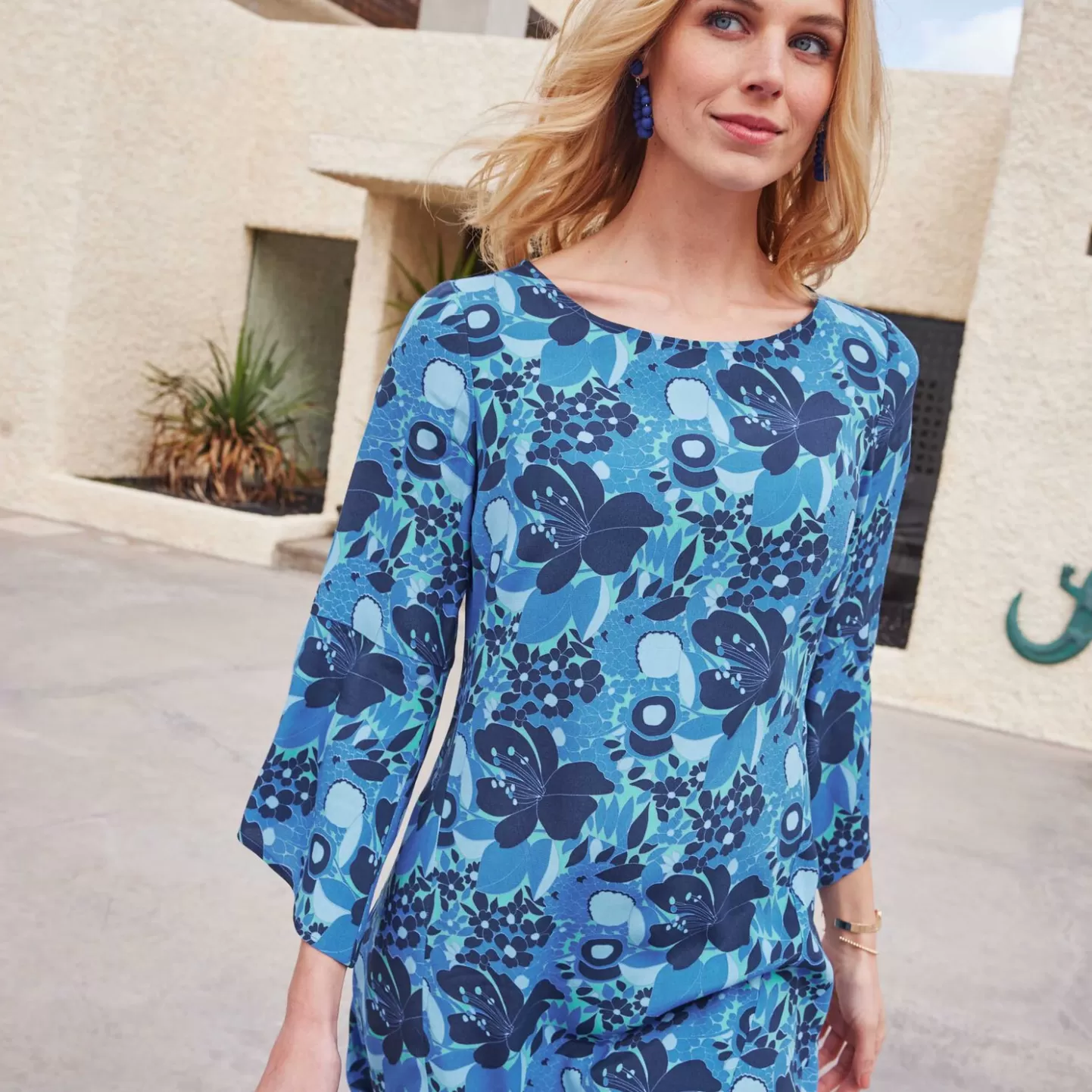 Grain de Malice Robe Imprimée Femme- Robes