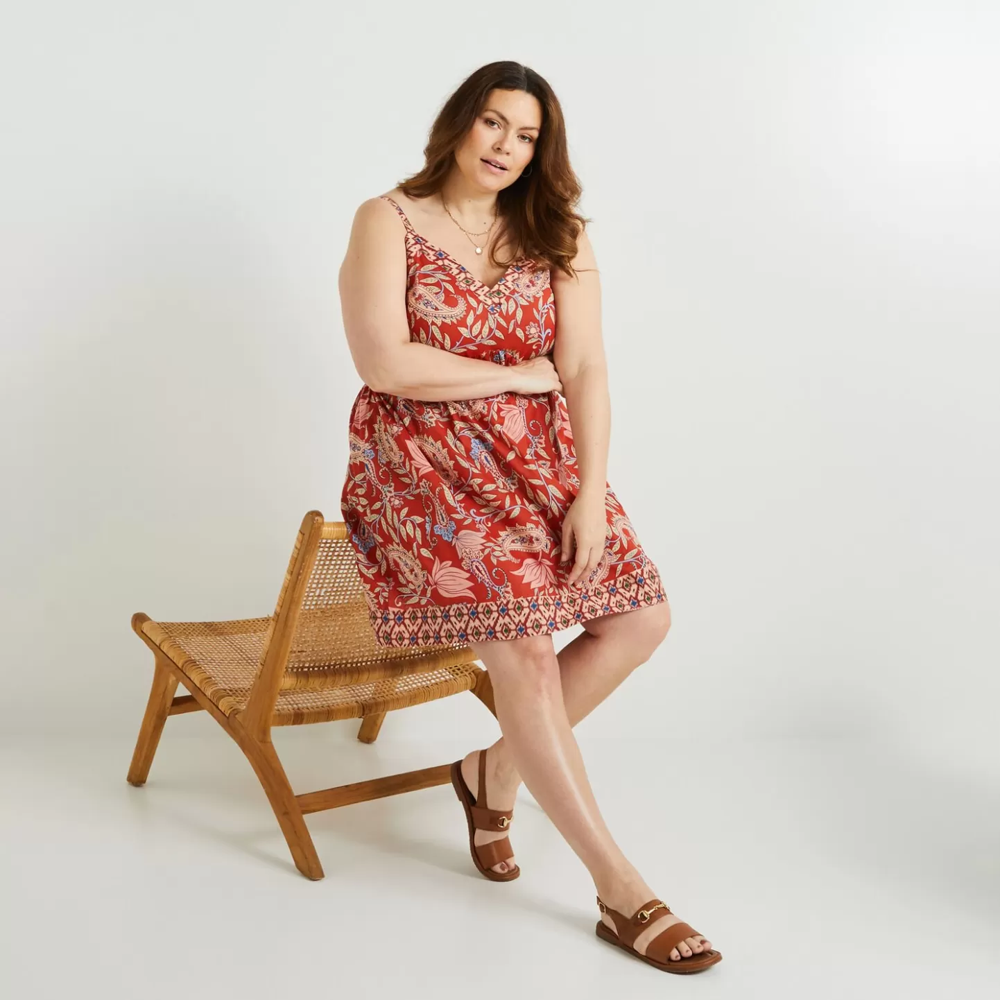Grain de Malice Robe Imprimée Femme- Robes