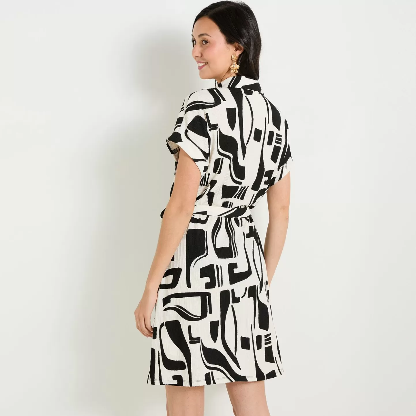 Grain de Malice Robe Imprimée Femme- Robes