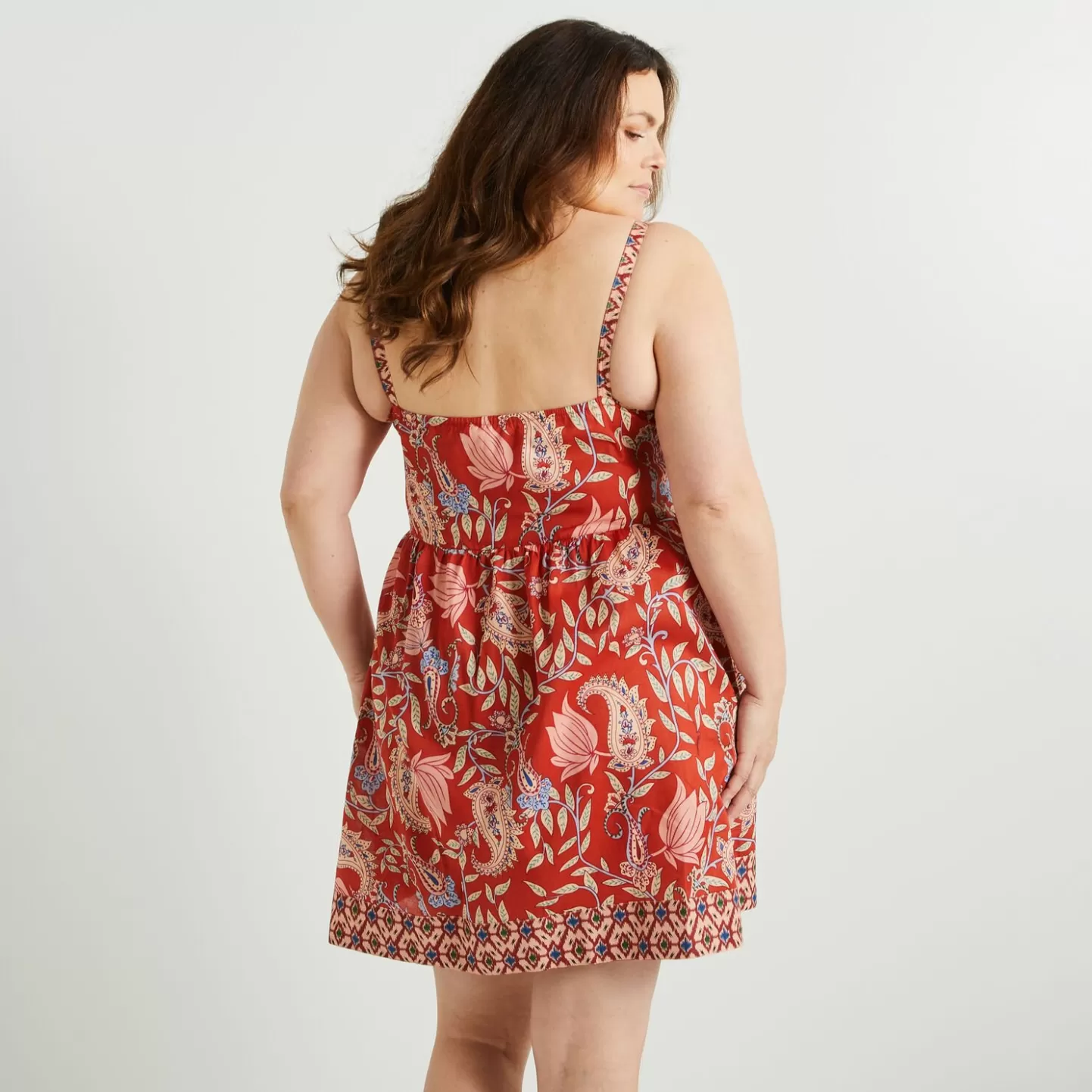 Grain de Malice Robe Imprimée Femme- Robes