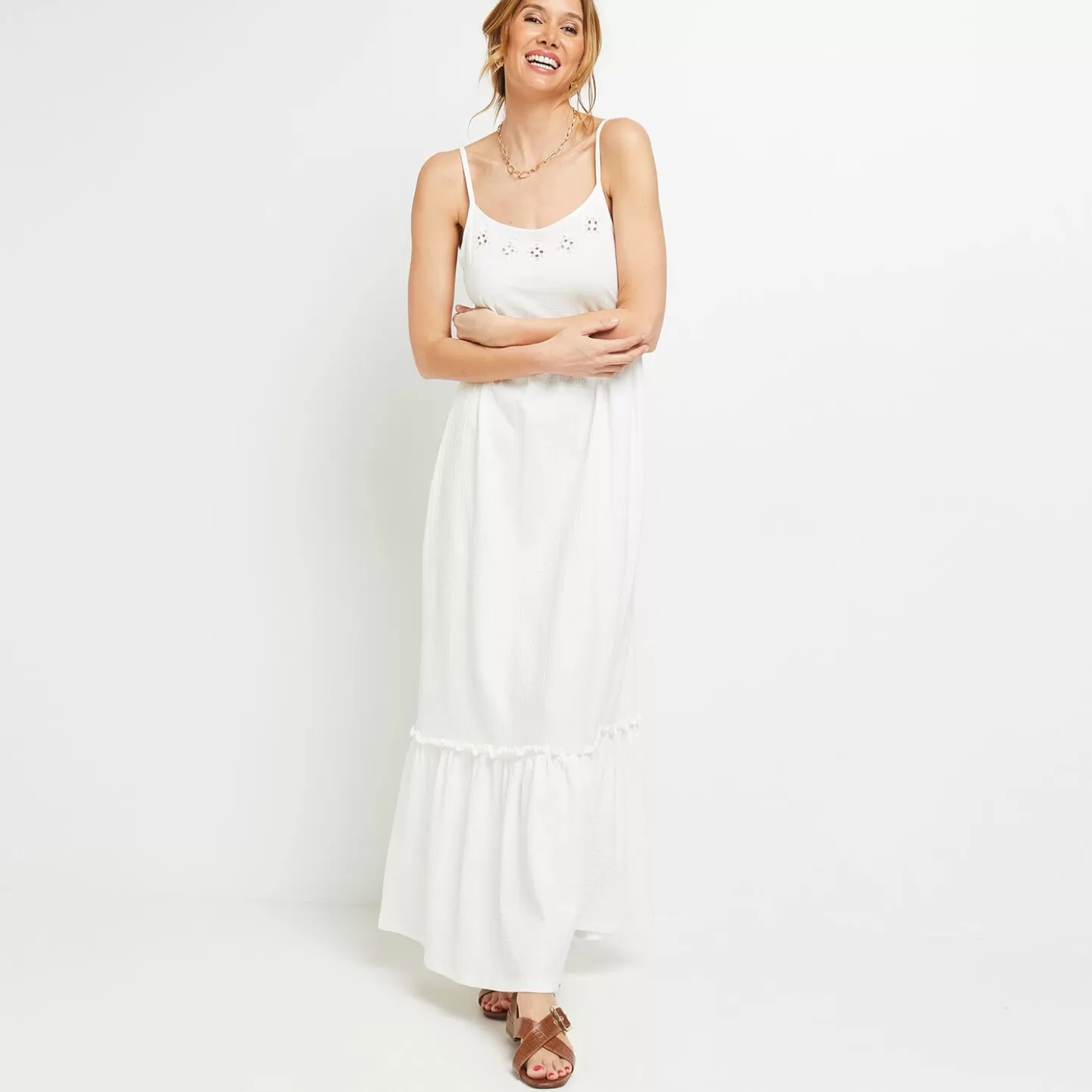 Grain de Malice Robe Longue Femme- Robes