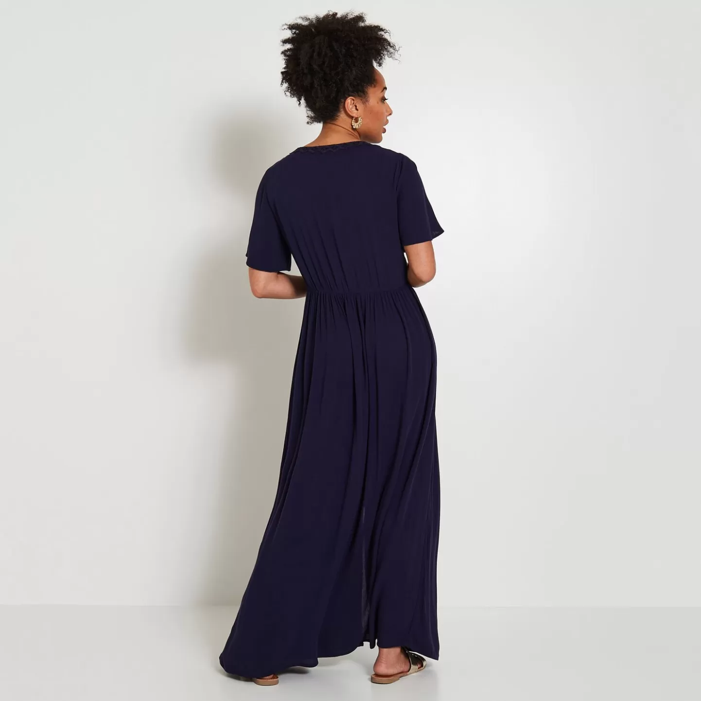 Grain de Malice Robe Longue Femme- Robes