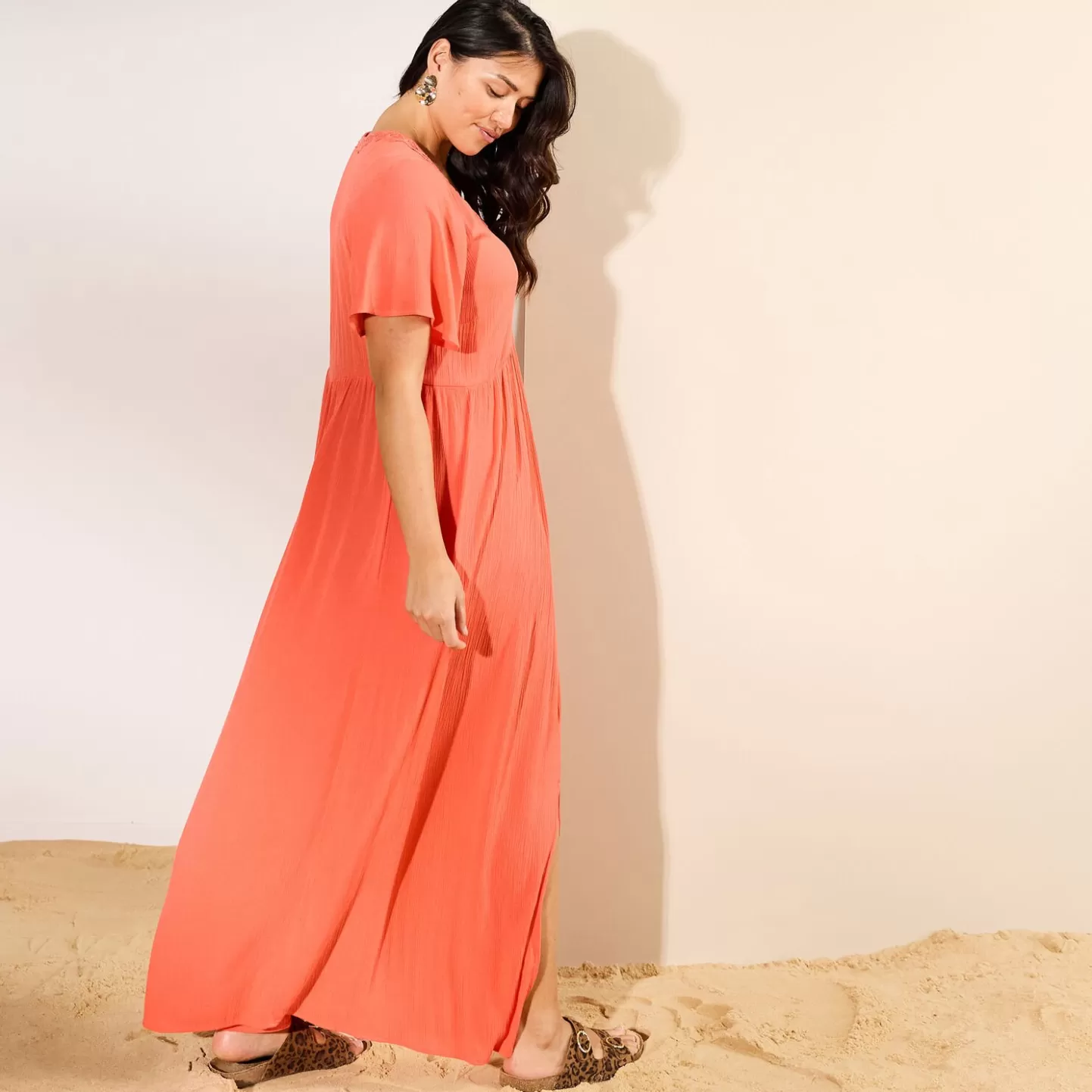 Grain de Malice Robe Longue Femme- Robes