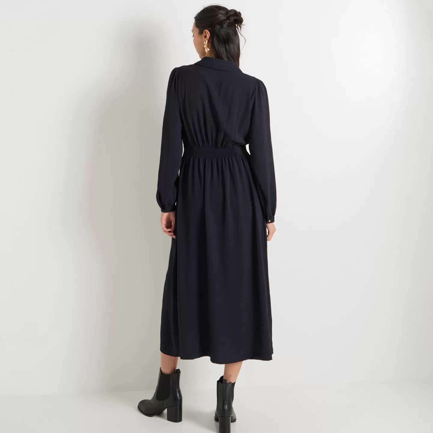 Grain de Malice Robe Longue évasée Femme- Robes