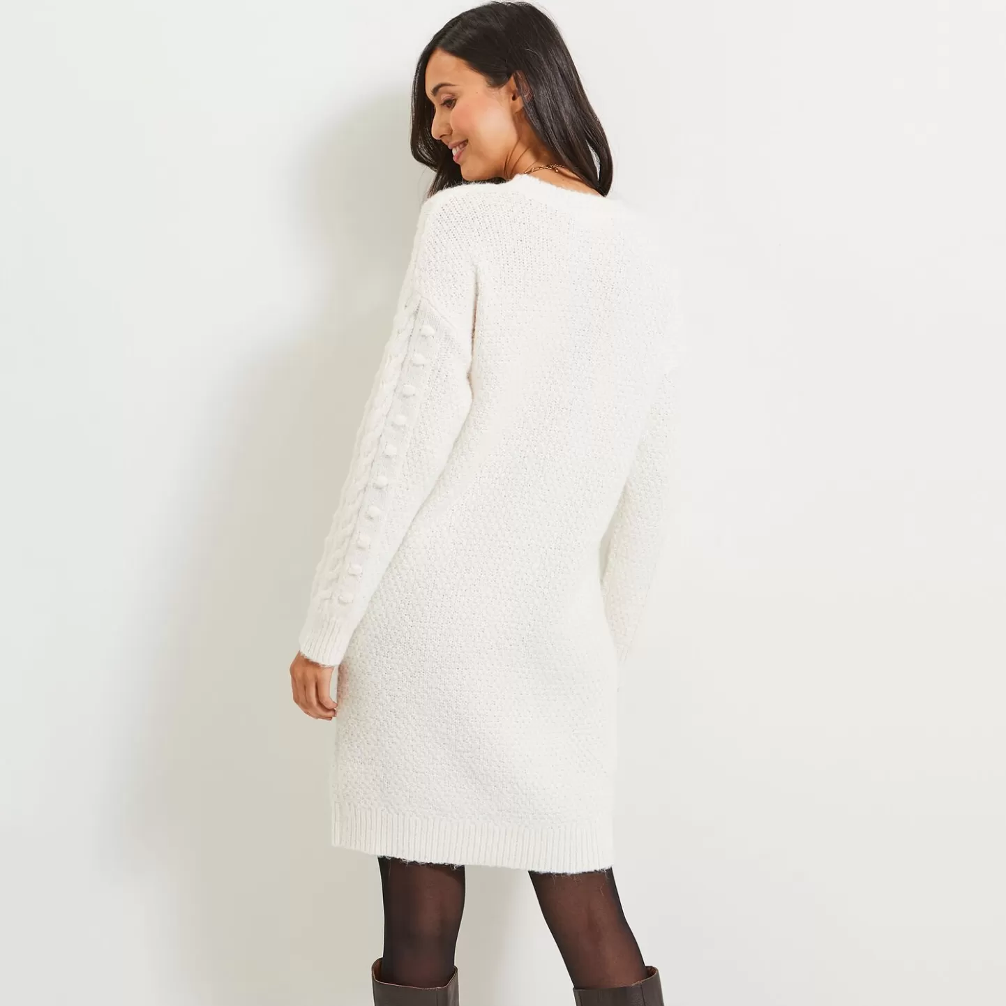 Grain de Malice Robe Pull Femme- Robes