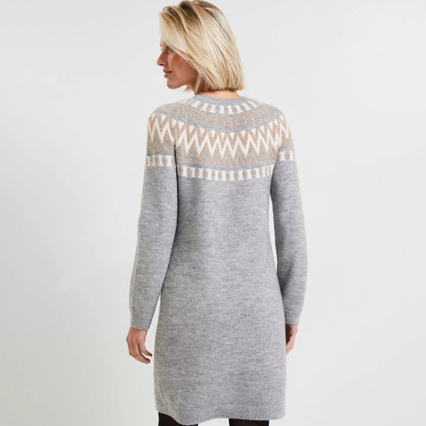 Grain de Malice Robe Pull Femme- Robes