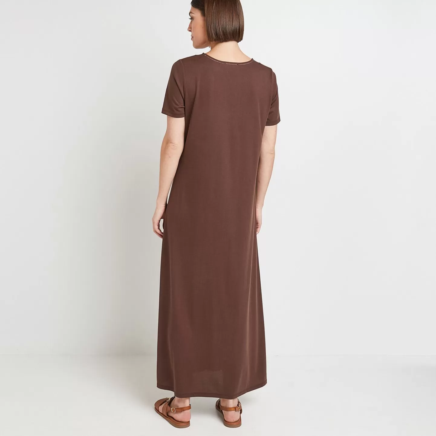 Grain de Malice Robe Tshirt Longue Femme- Robes