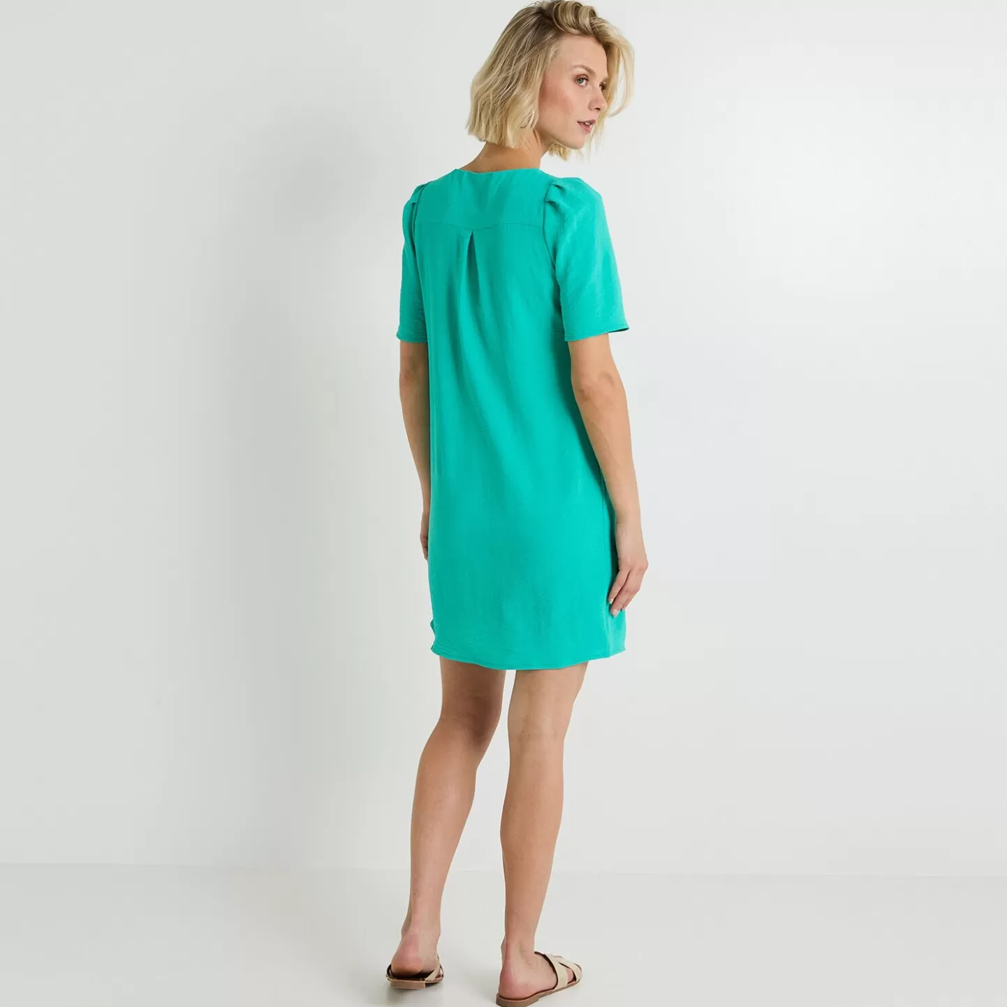 Grain de Malice Robe Unie Femme- Robes