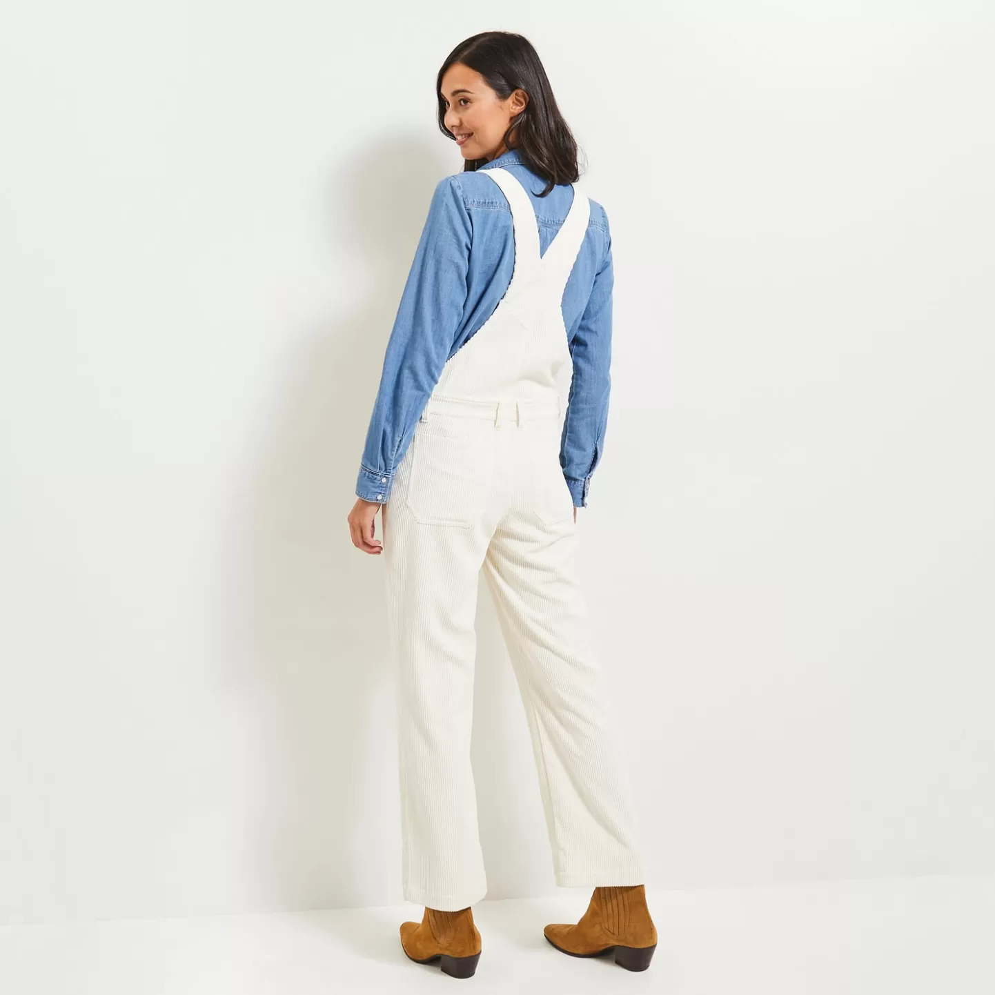 Grain de Malice Salopette Velours Femme- Robes