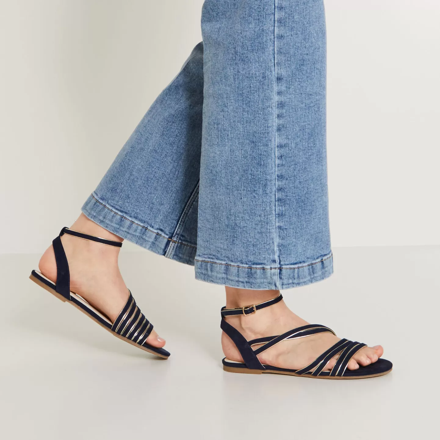 Grain de Malice Sandale Plate Femme- Chaussures