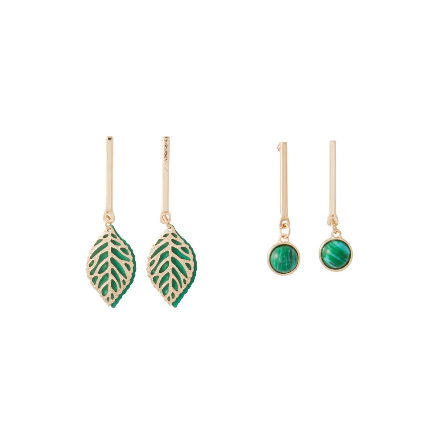 Grain de Malice Set De 2 Boucles D'oreilles Pendantes- Bijoux
