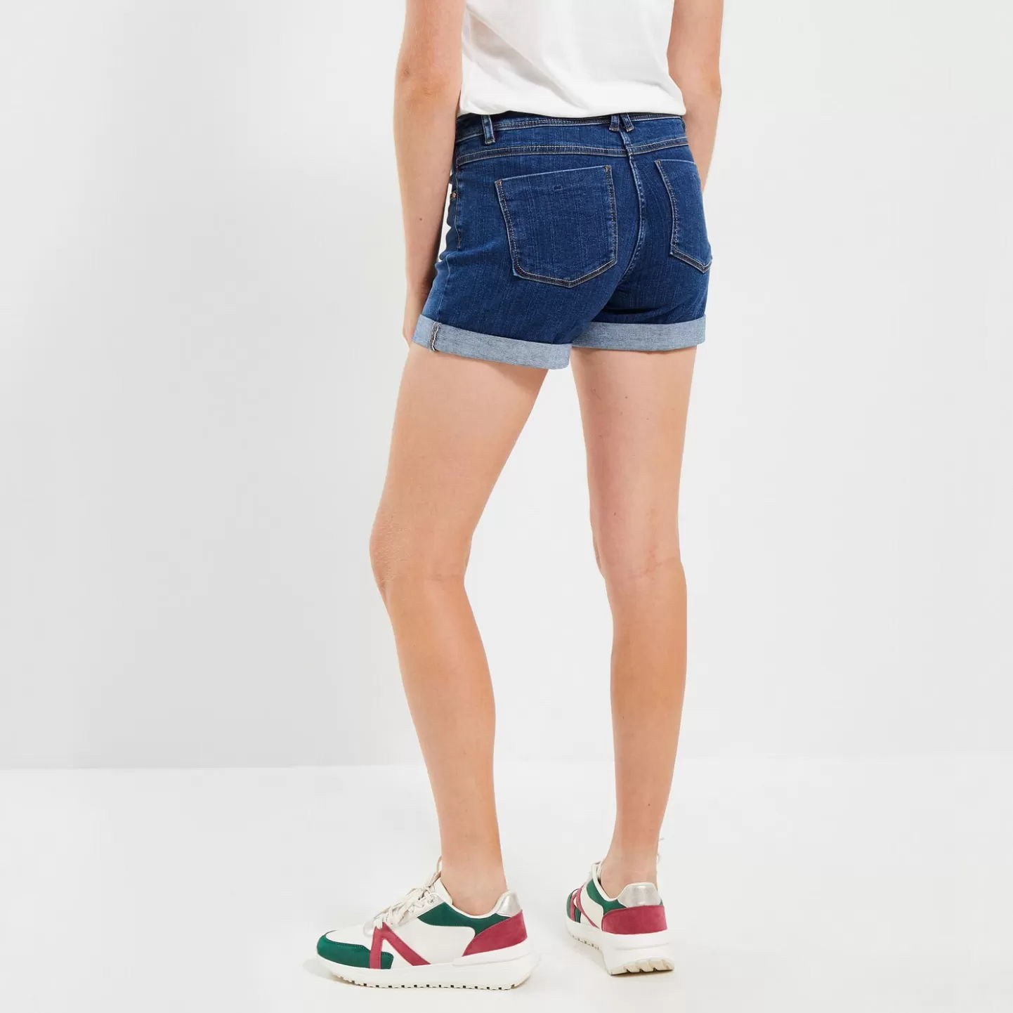 Grain de Malice Short Jean Femme- Jeans