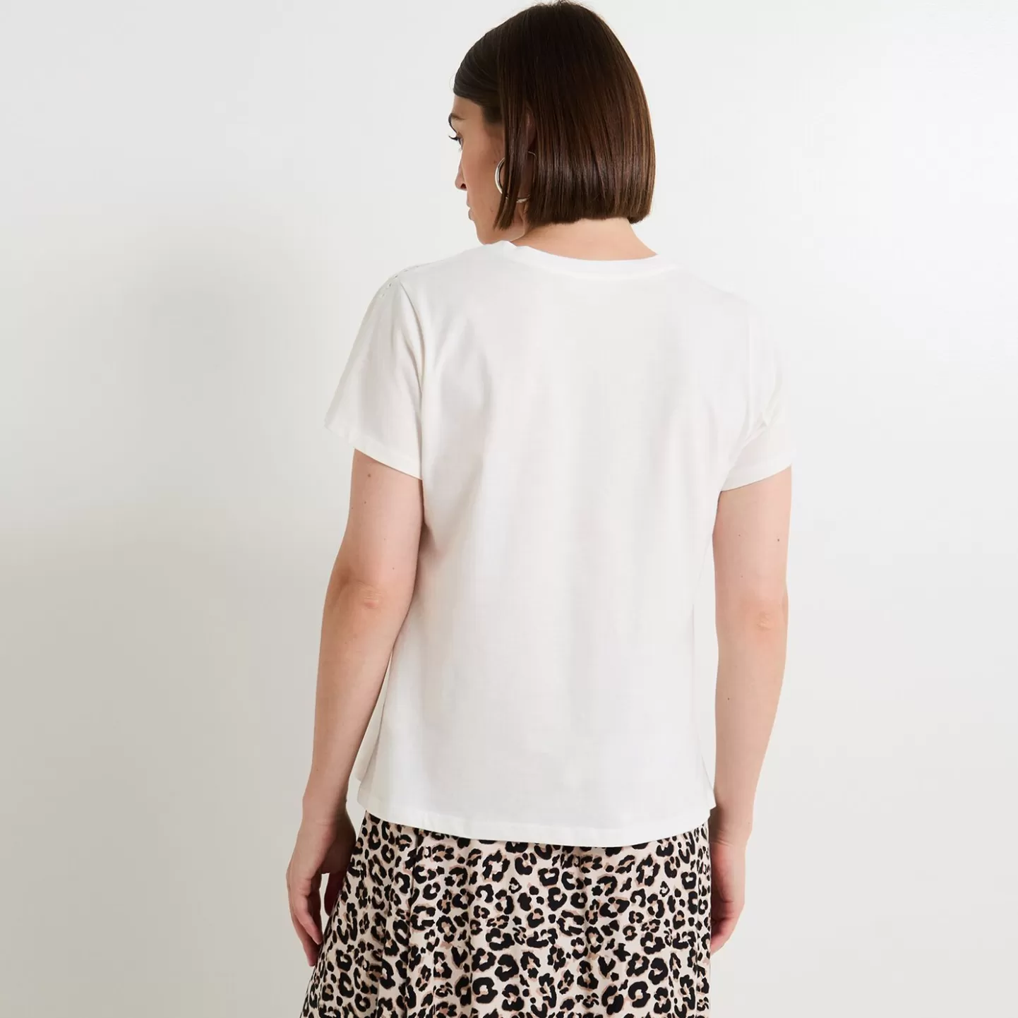 Grain de Malice T Shirt Col Rond Femme- T-Shirts & Tops