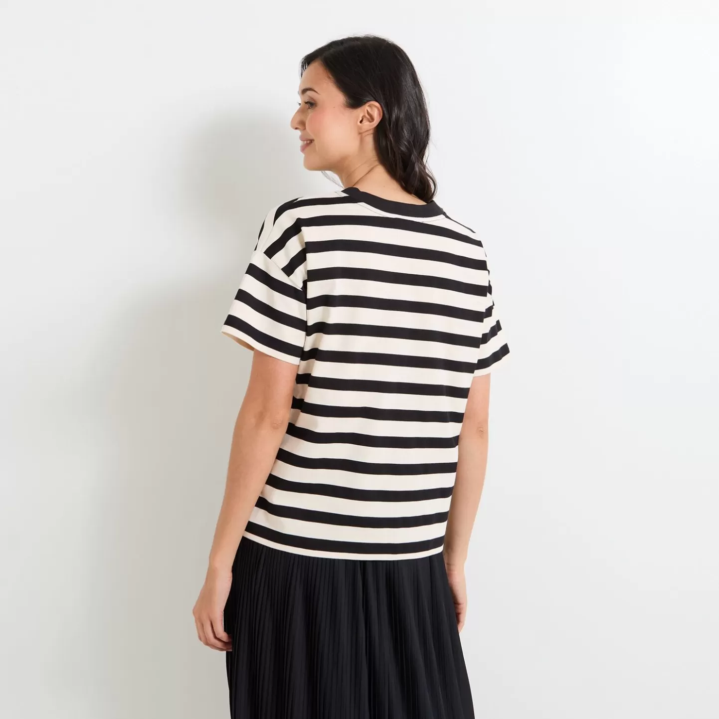 Grain de Malice T Shirt Col Rond Femme- T-Shirts & Tops