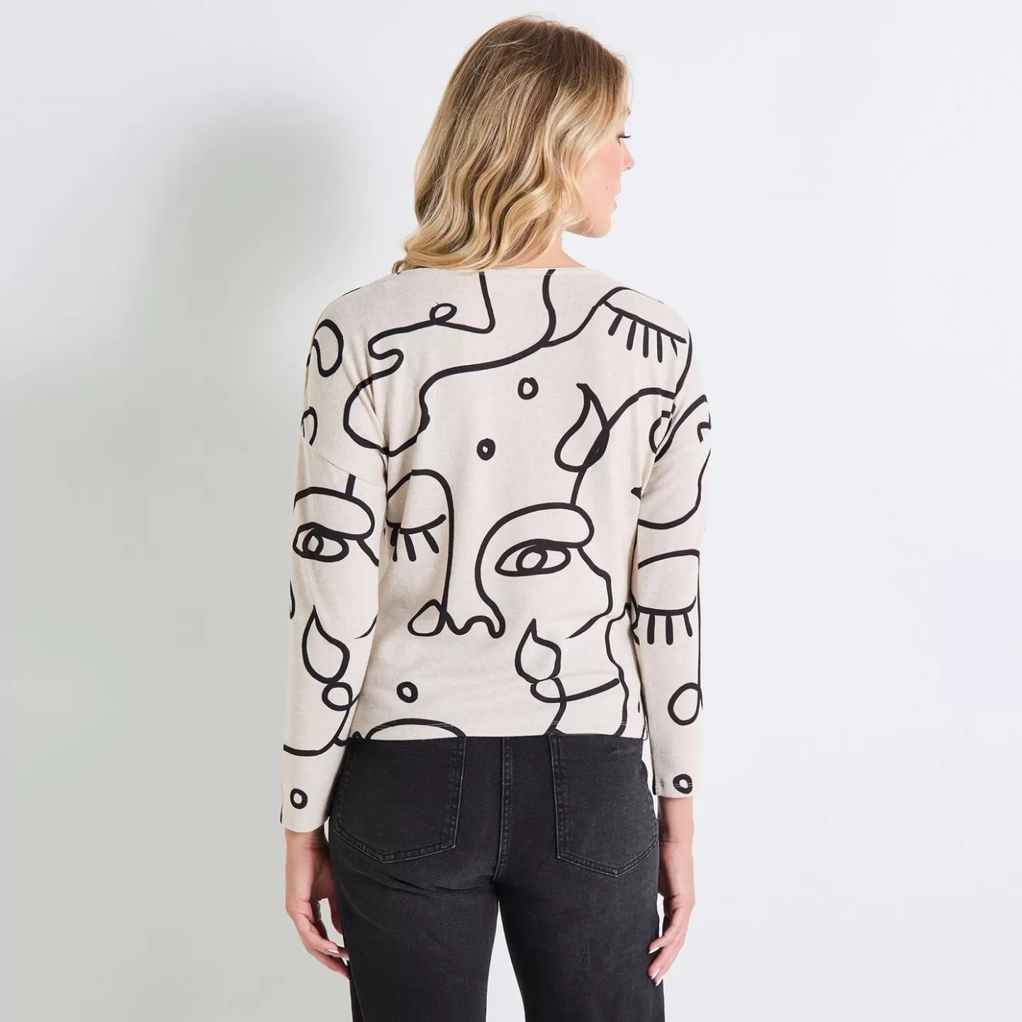Grain de Malice T Shirt Doudou Manches Longues Femme- T-Shirts & Tops