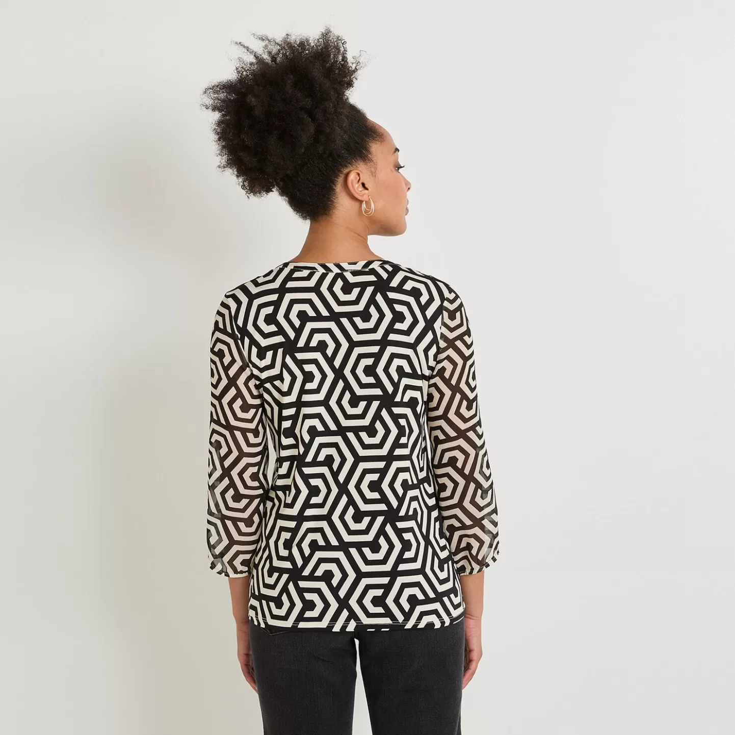 Grain de Malice T Shirt Imprimé Femme- T-Shirts & Tops | Chemisiers & Blouses