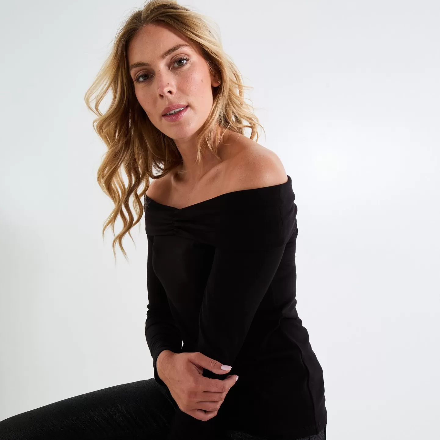 Grain de Malice T Shirt Manches Longues Femme- T-Shirts & Tops