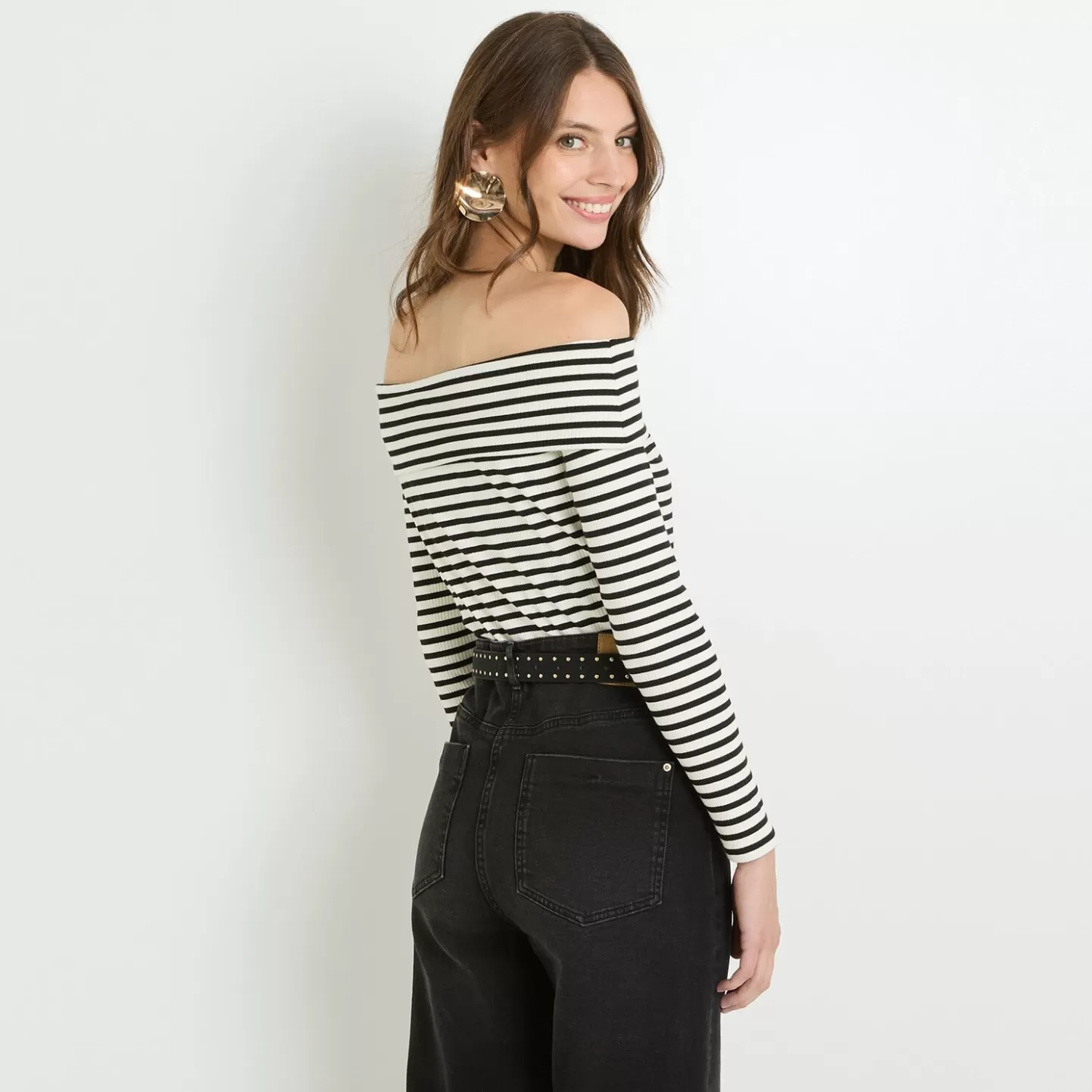 Grain de Malice T Shirt Manches Longues Femme- T-Shirts & Tops