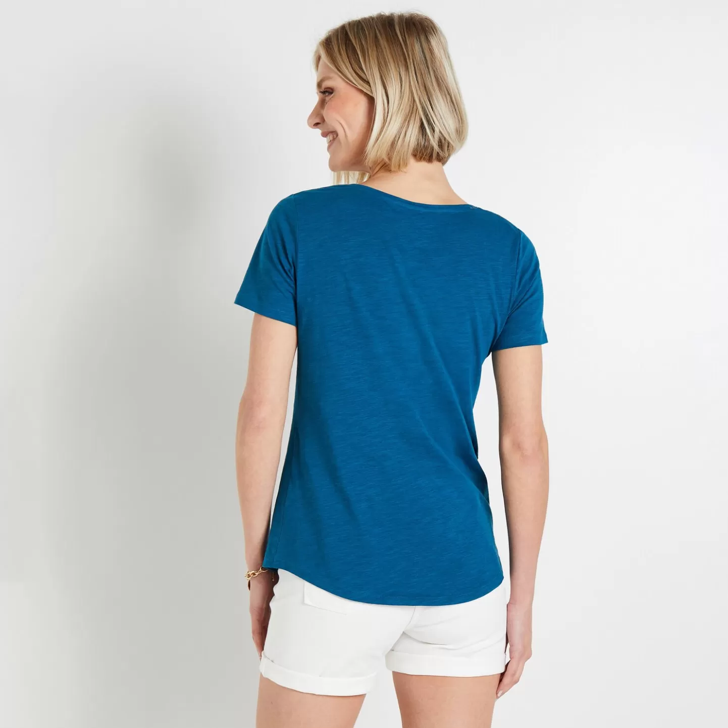 Grain de Malice Tshirt Basique Col V Femme- T-Shirts & Tops