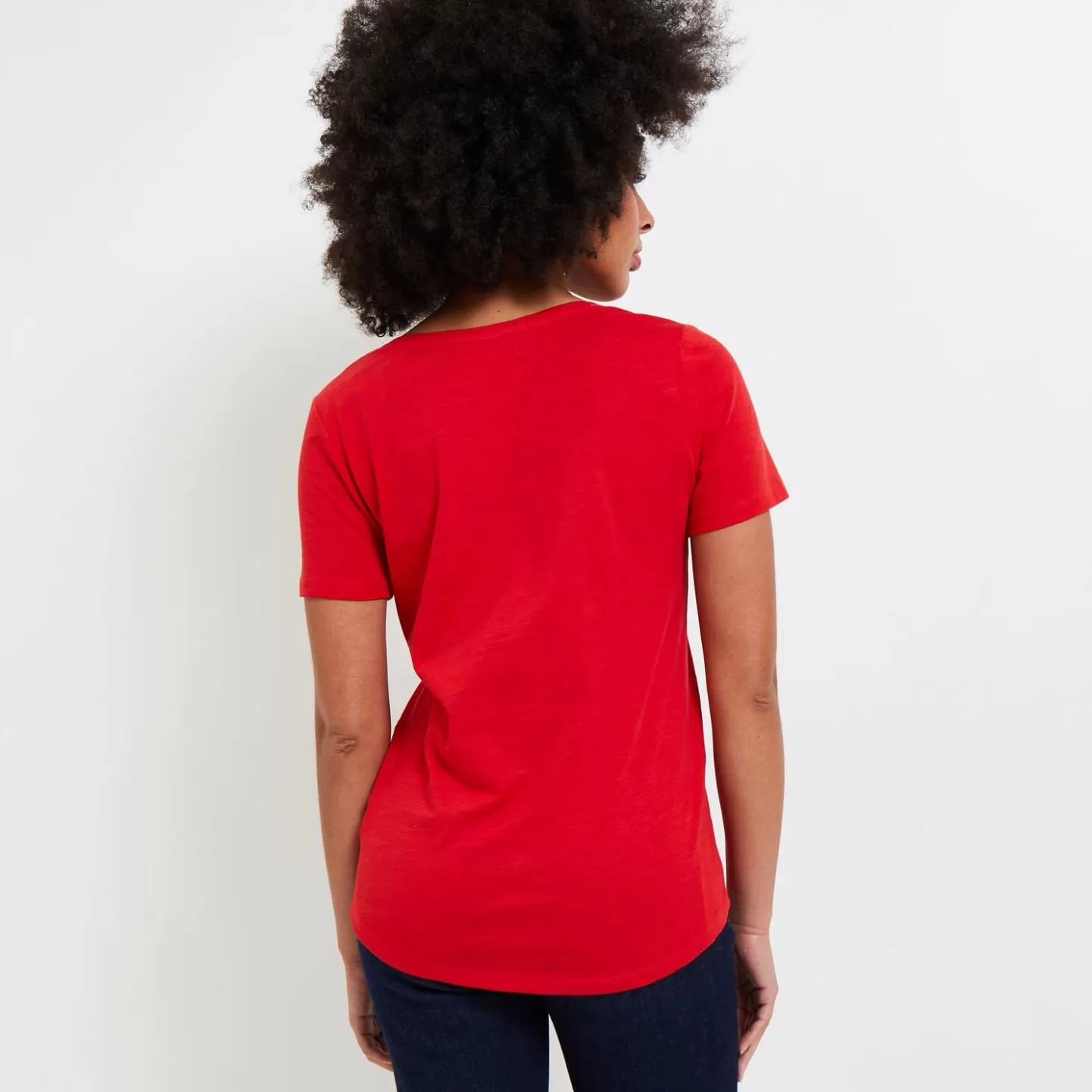 Grain de Malice Tshirt Basique Col V Femme- T-Shirts & Tops