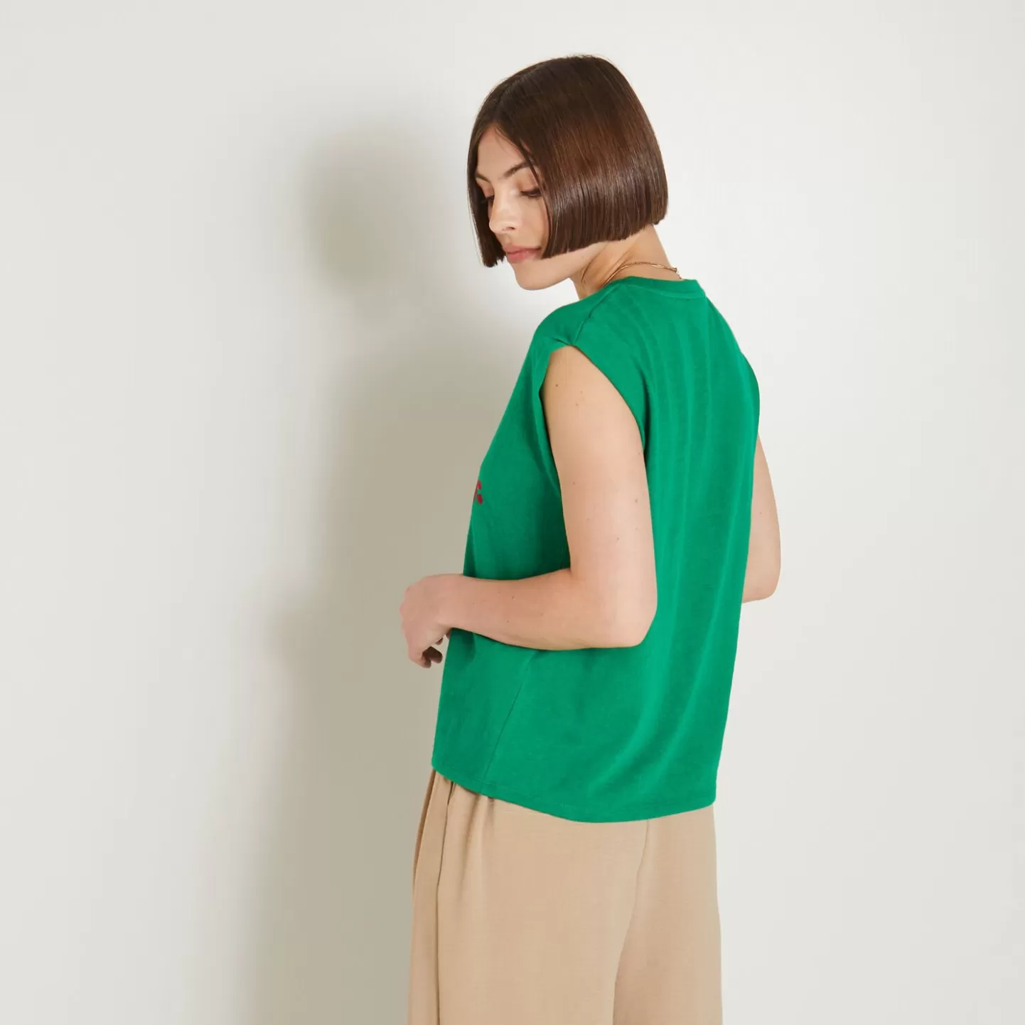 Grain de Malice Tshirt Brodé Femme- T-Shirts & Tops