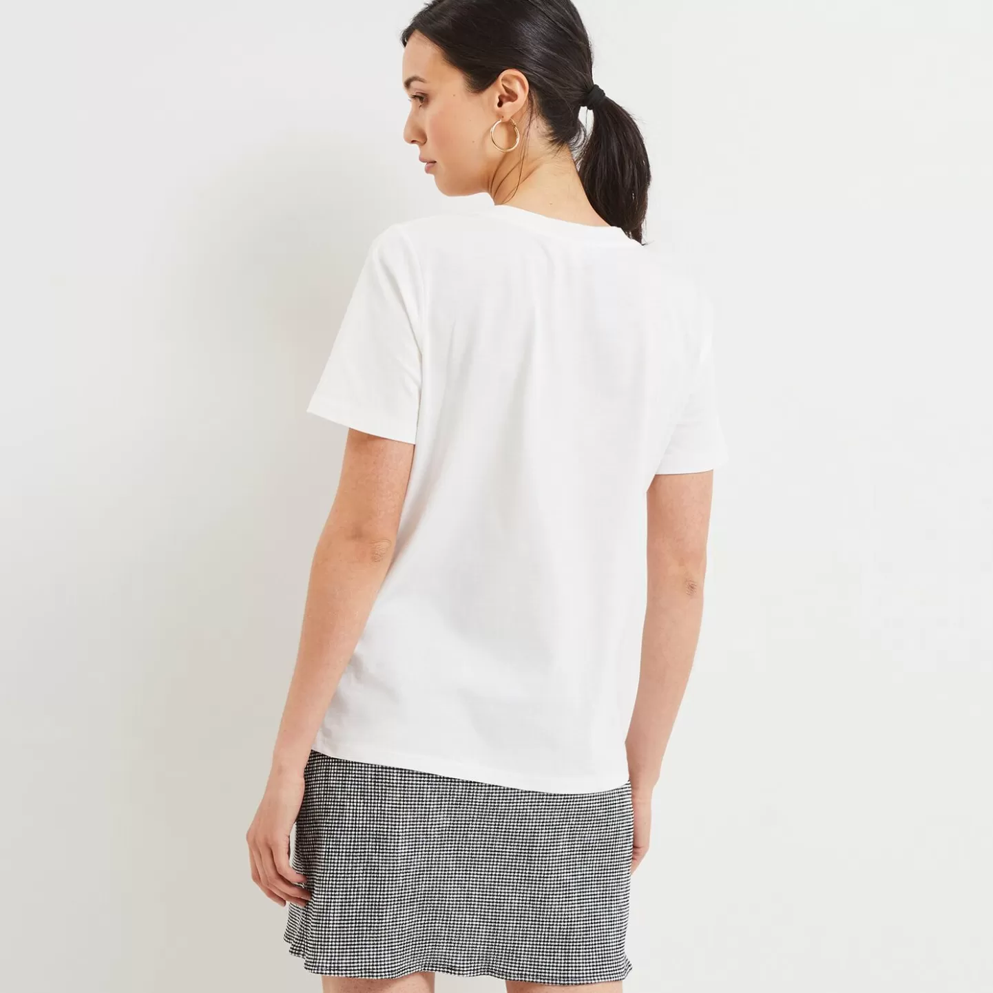 Grain de Malice Tshirt Imprimé Coeur Femme- T-Shirts & Tops