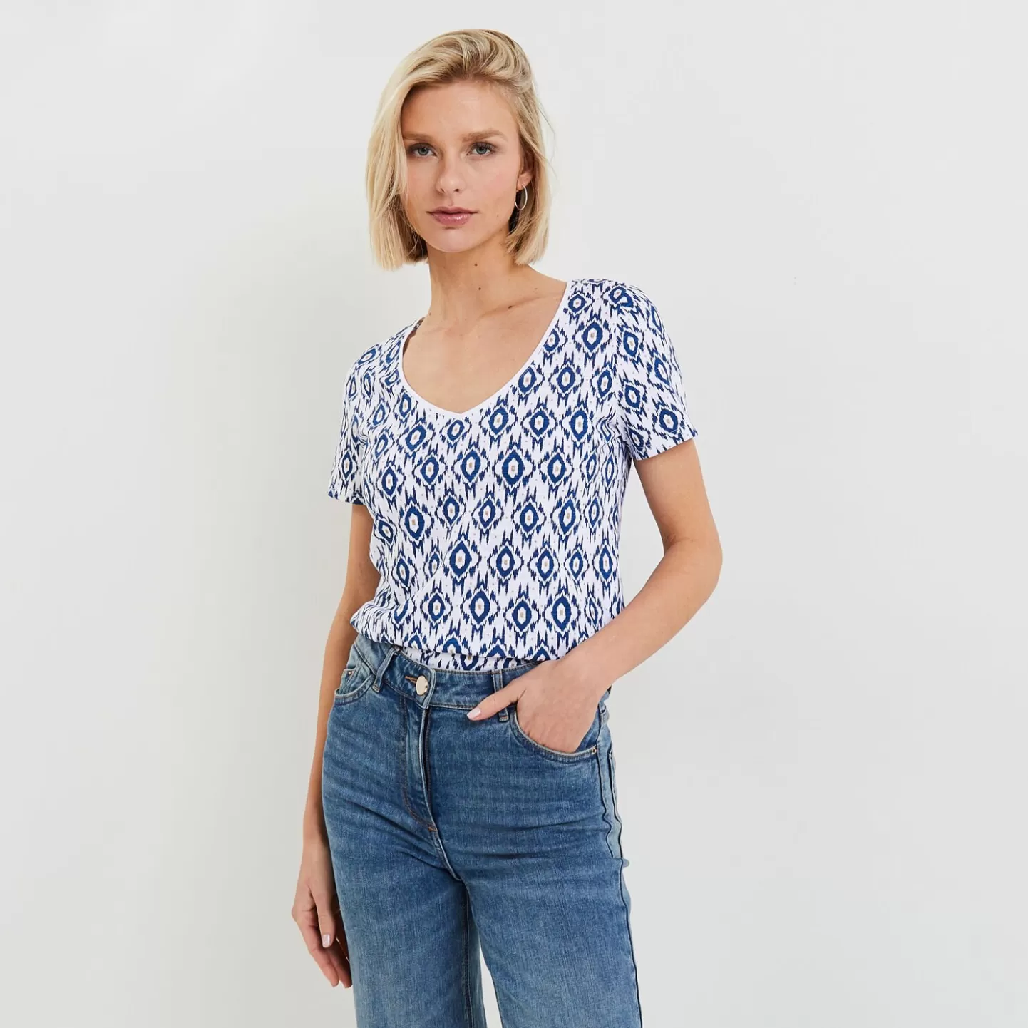 Grain de Malice Tshirt Imprimé Femme- T-Shirts & Tops