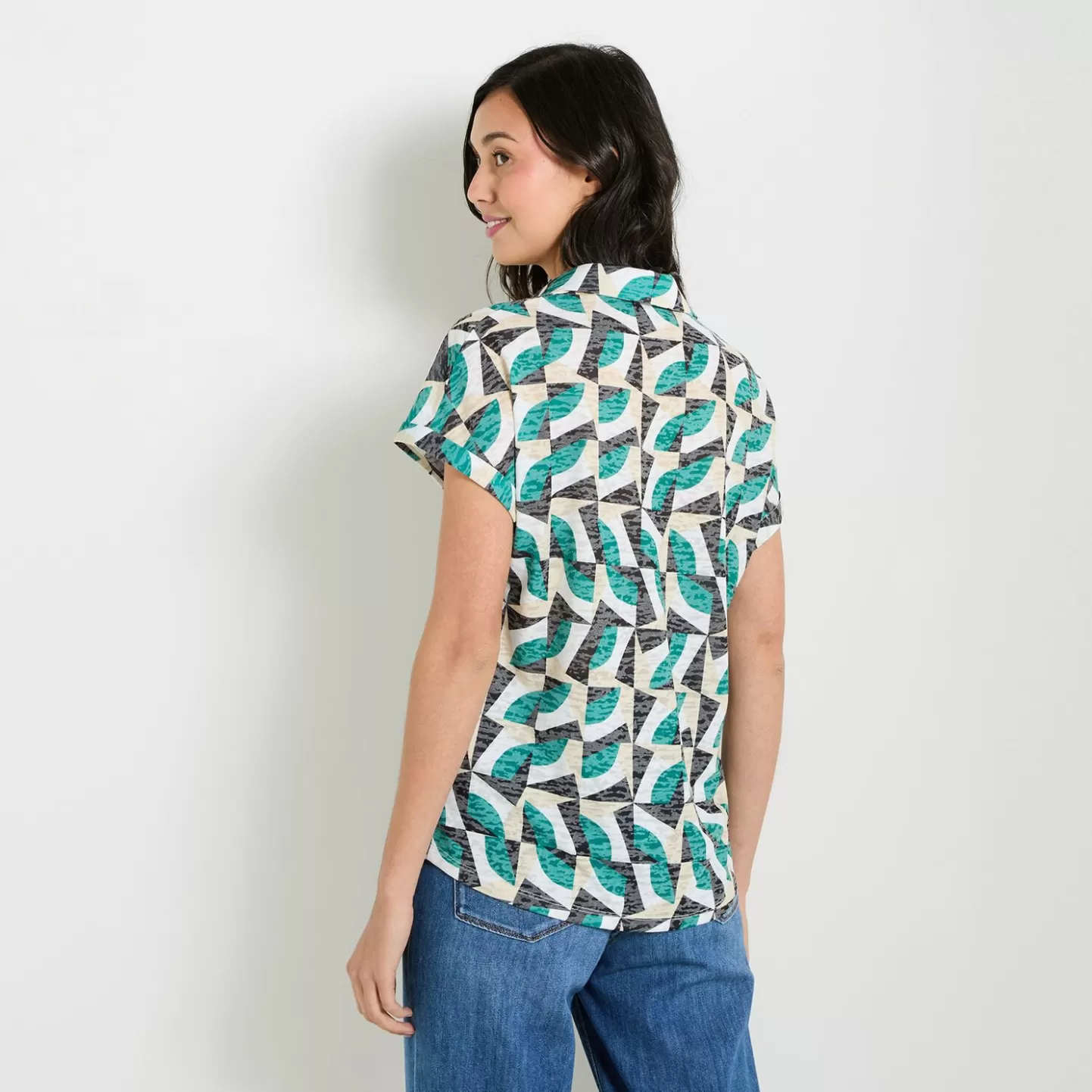 Grain de Malice Tshirt Imprimé Femme- T-Shirts & Tops | Chemisiers & Blouses
