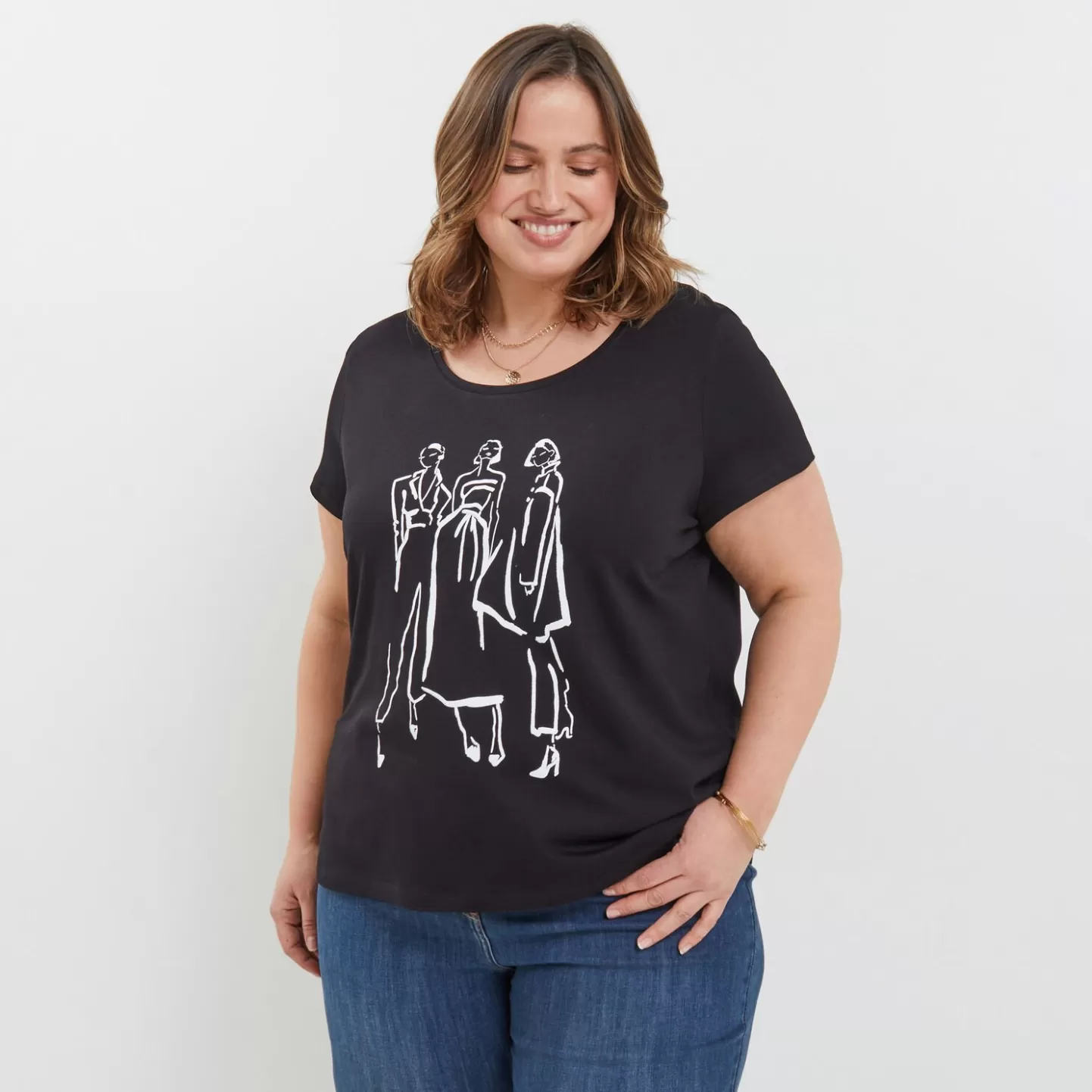 Grain de Malice Tshirt Manches Courtes Femme- T-Shirts & Tops