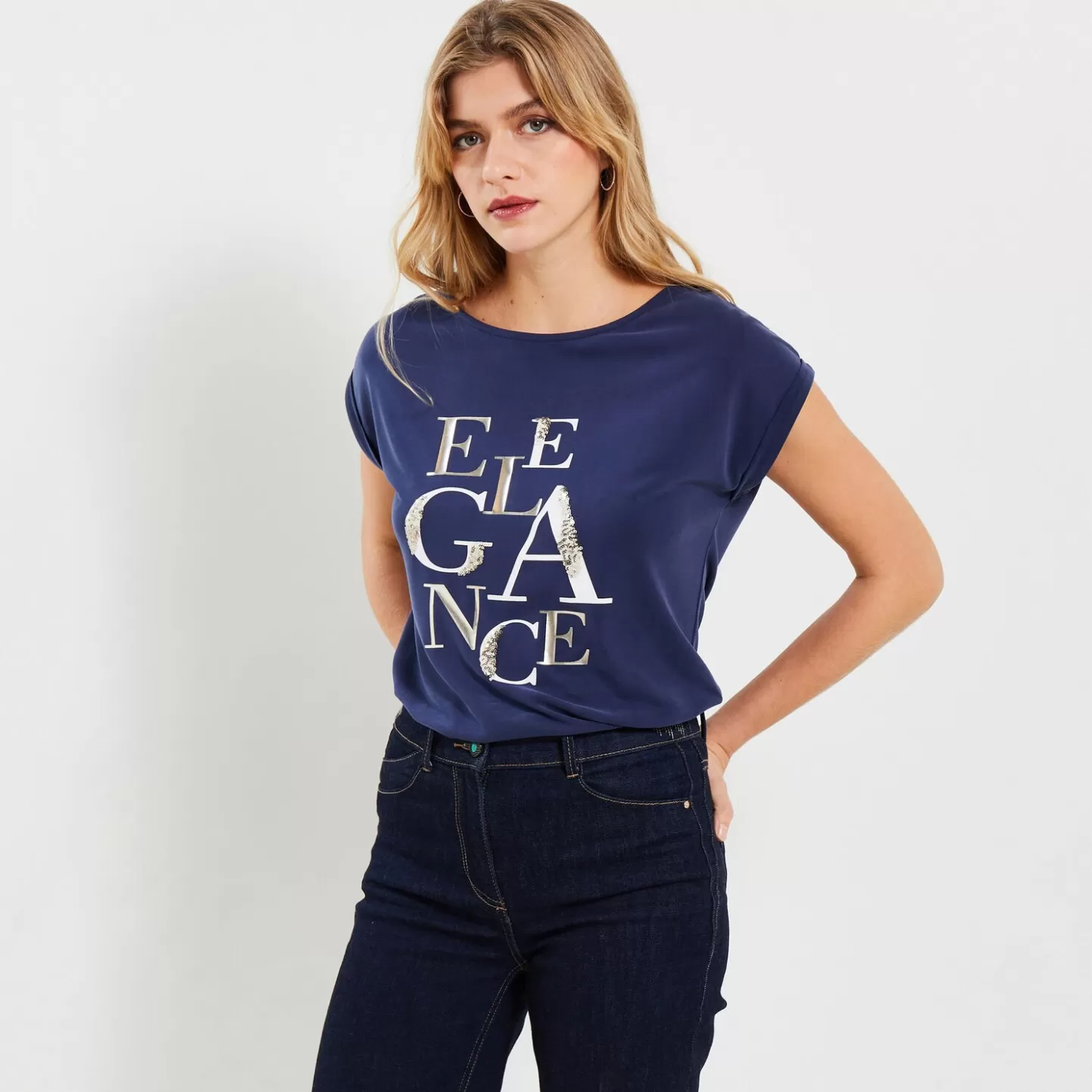 Grain de Malice Tshirt Manches Courtes Femme- T-Shirts & Tops
