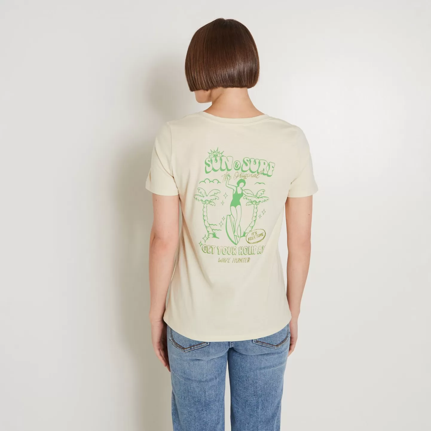 Grain de Malice Tshirt Manches Courtes Femme- T-Shirts & Tops