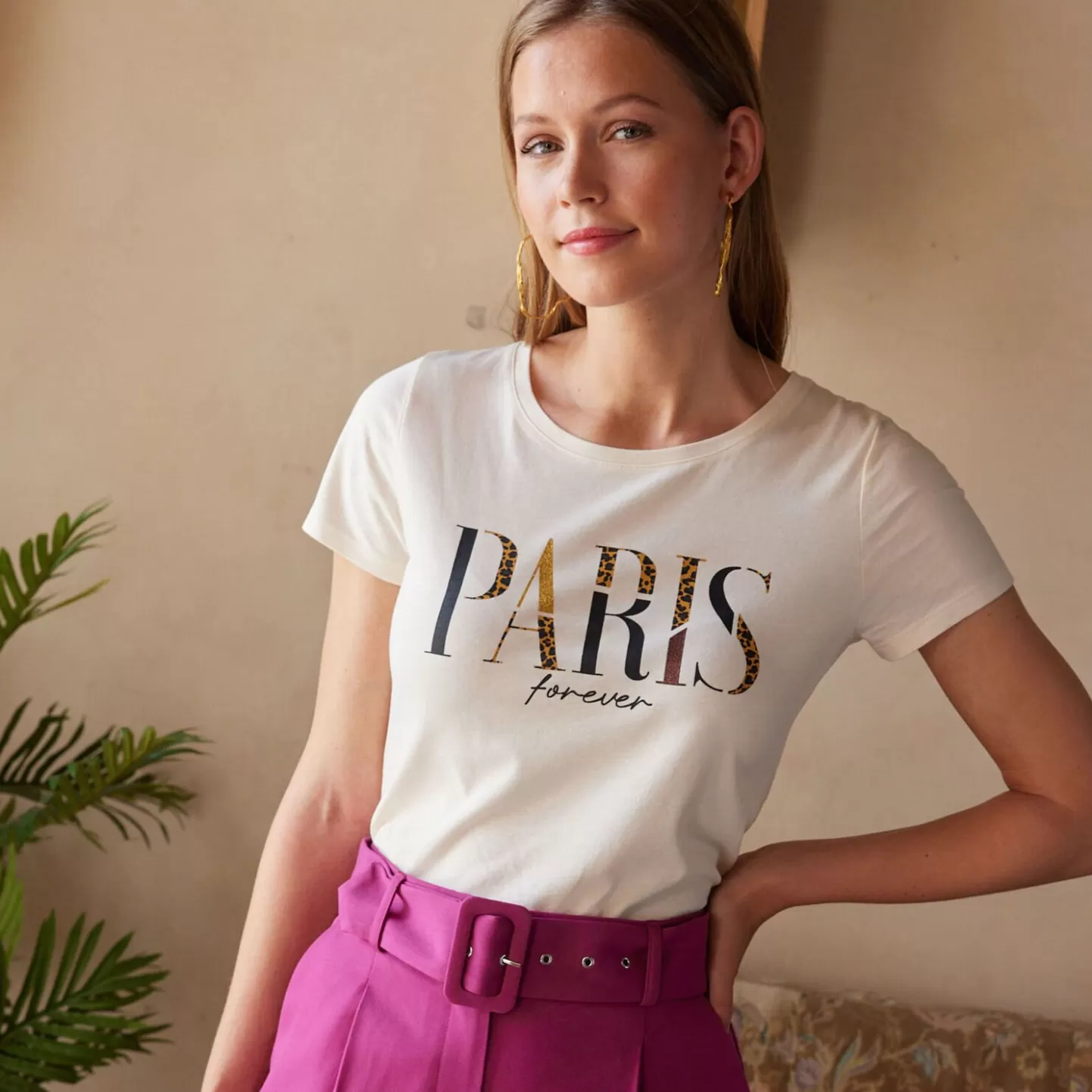 Grain de Malice Tshirt Message Femme- T-Shirts & Tops
