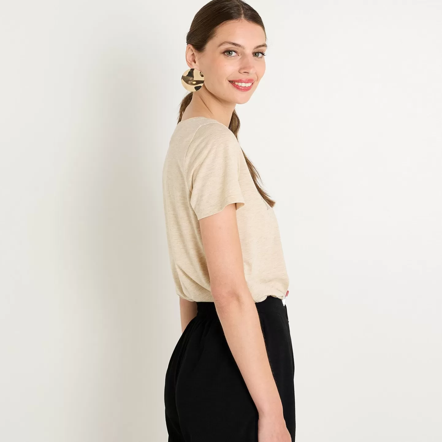 Grain de Malice Tshirt Message Femme- T-Shirts & Tops
