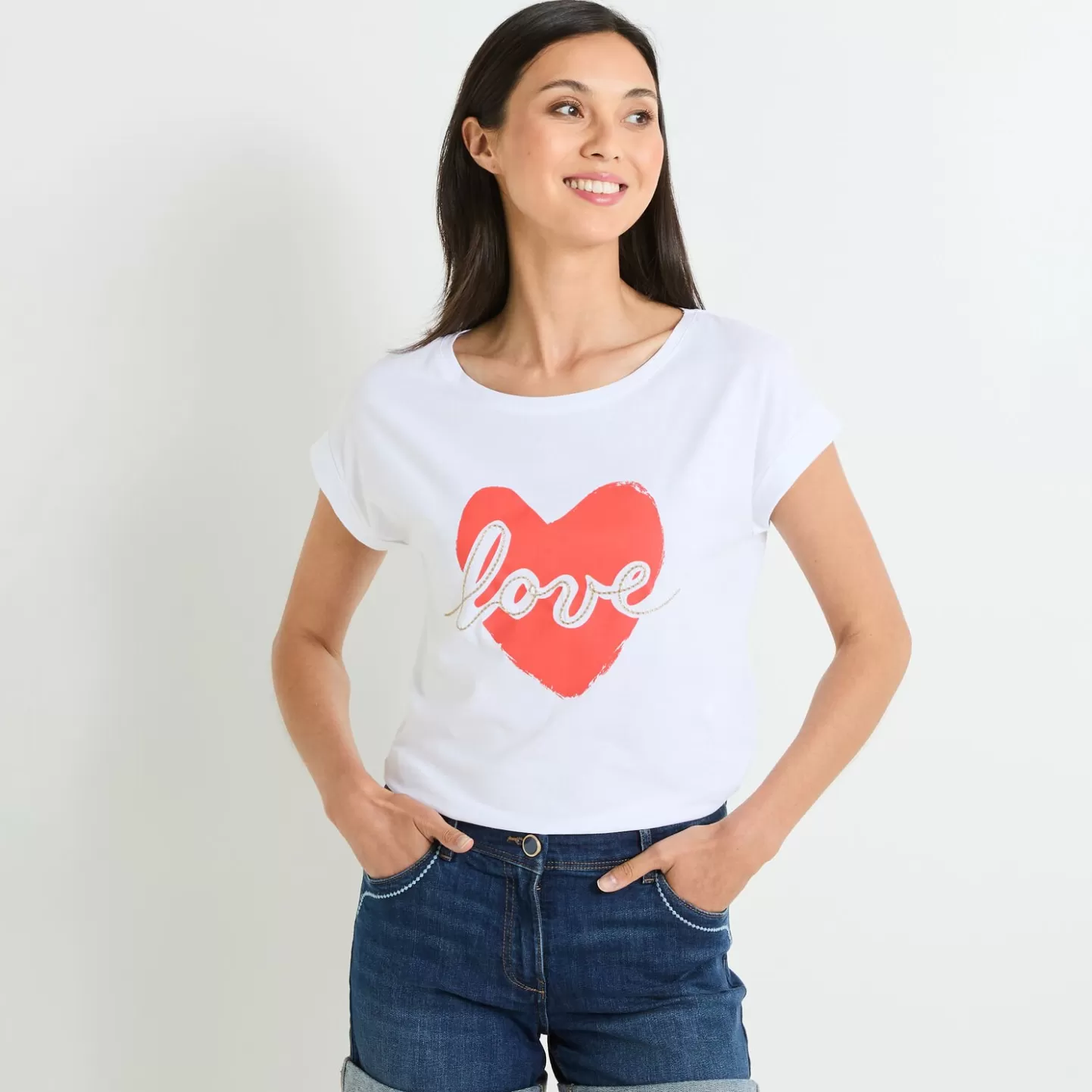 Grain de Malice Tshirt Print Femme- T-Shirts & Tops