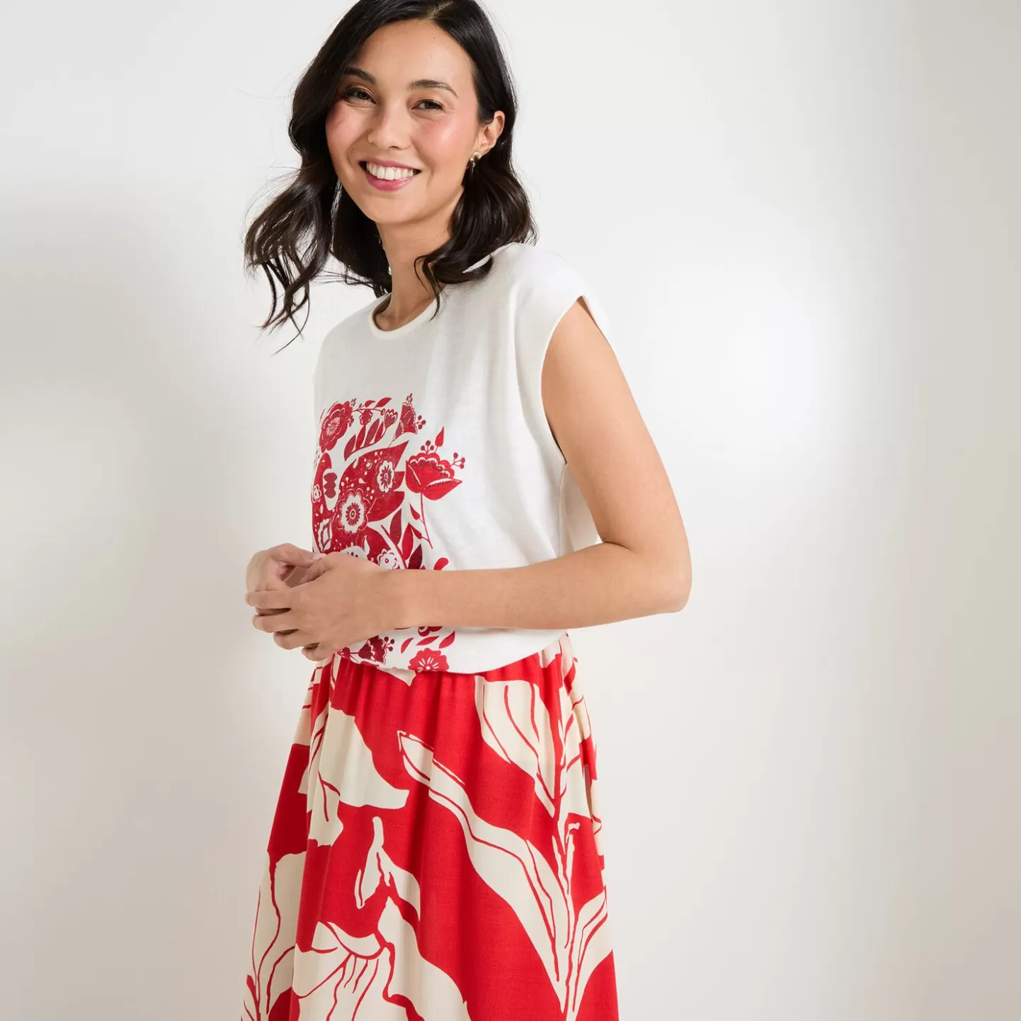 Grain de Malice Tshirt Print Femme- T-Shirts & Tops
