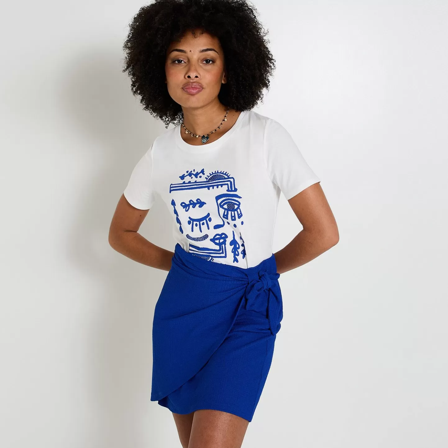 Grain de Malice Tshirt Print Femme- T-Shirts & Tops