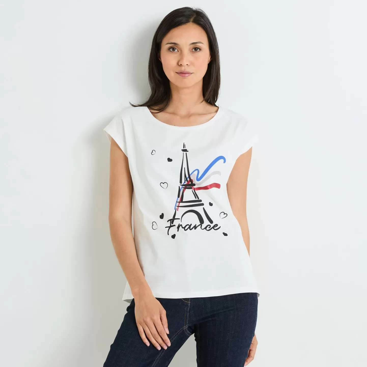 Grain de Malice Tshirt Print Femme- T-Shirts & Tops