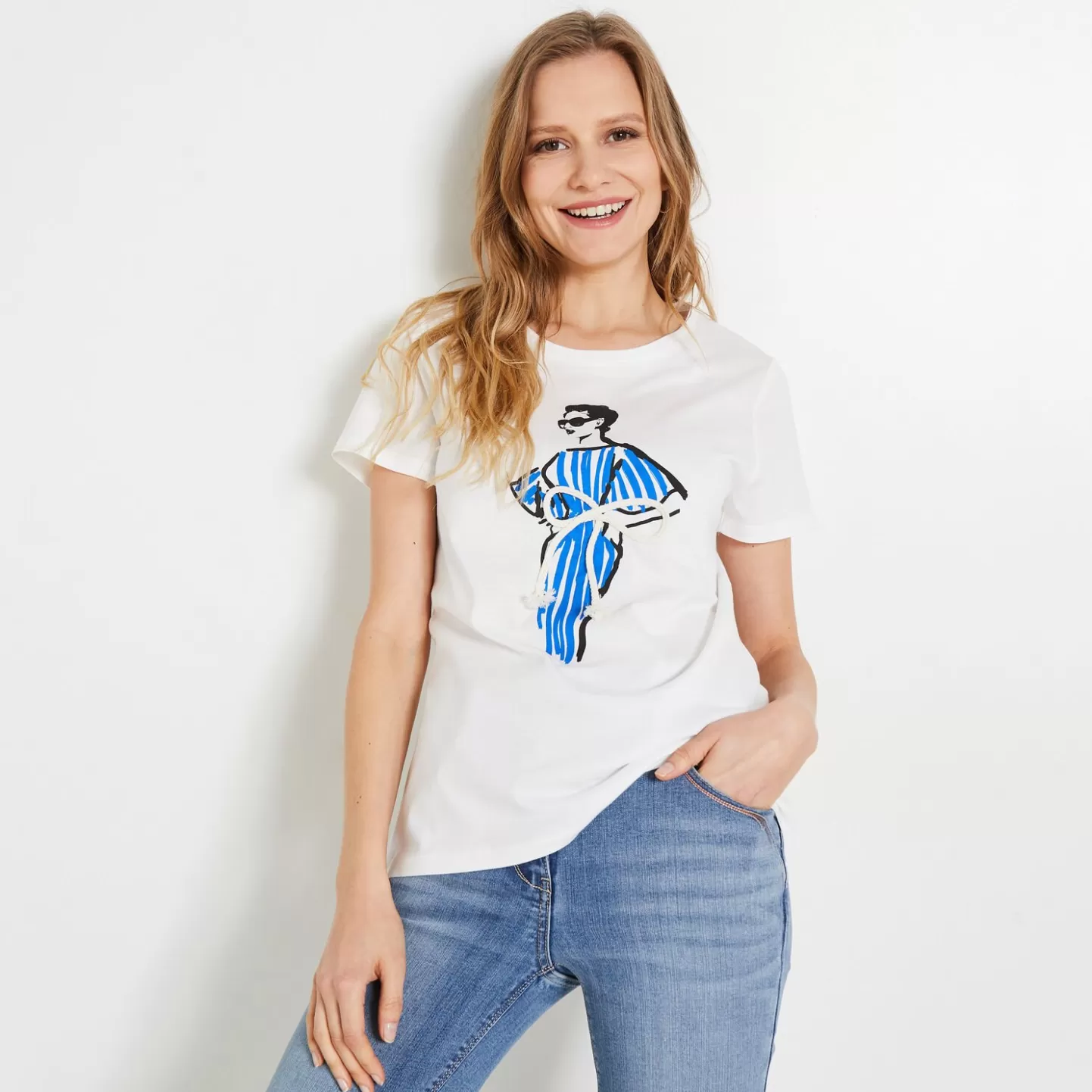 Grain de Malice Tshirt Print Femme- T-Shirts & Tops