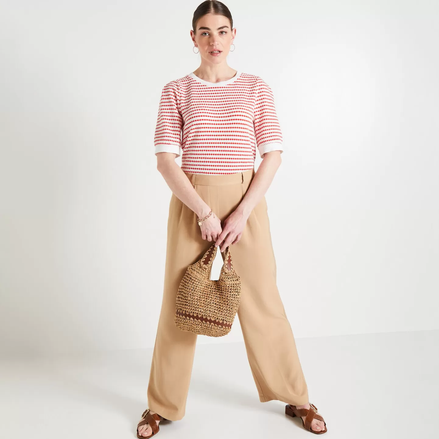 Grain de Malice Tshirt Rayé Femme- T-Shirts & Tops