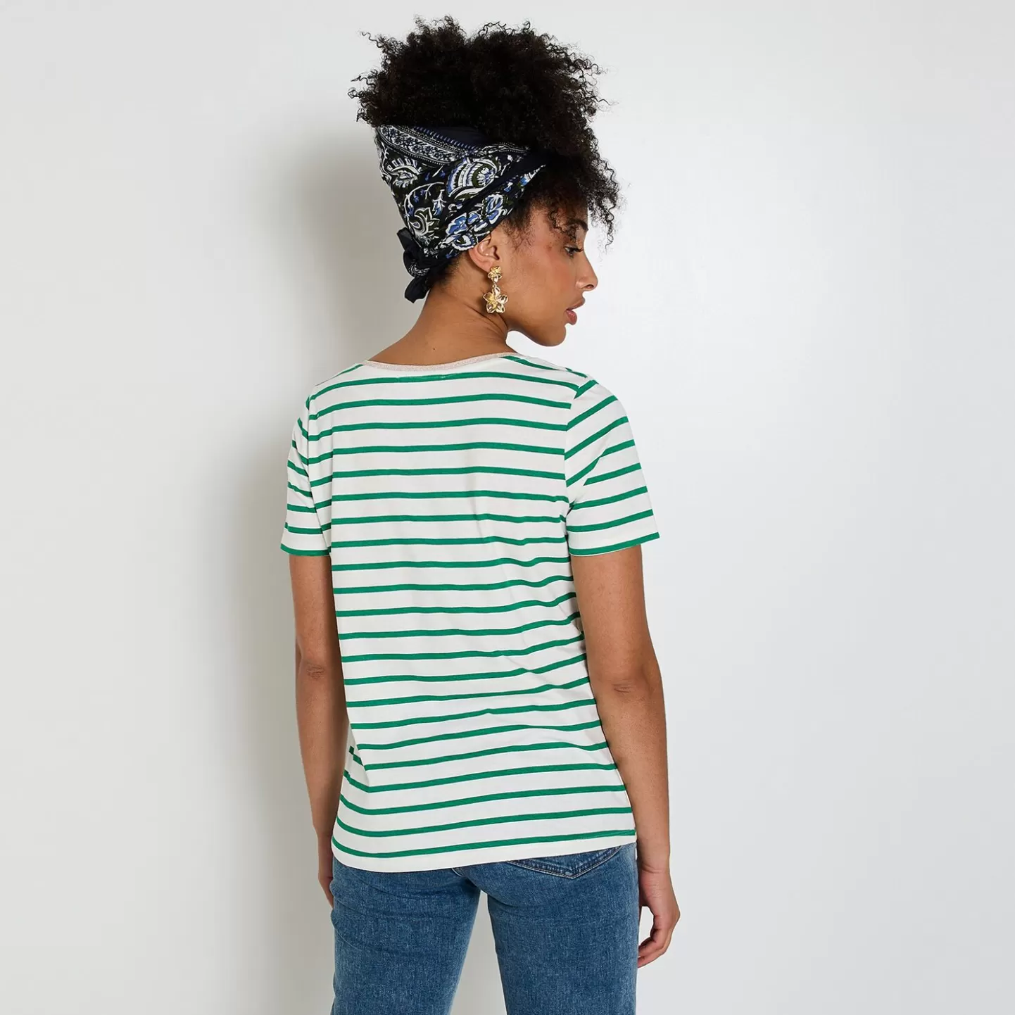 Grain de Malice Tshirt Rayé Femme- T-Shirts & Tops