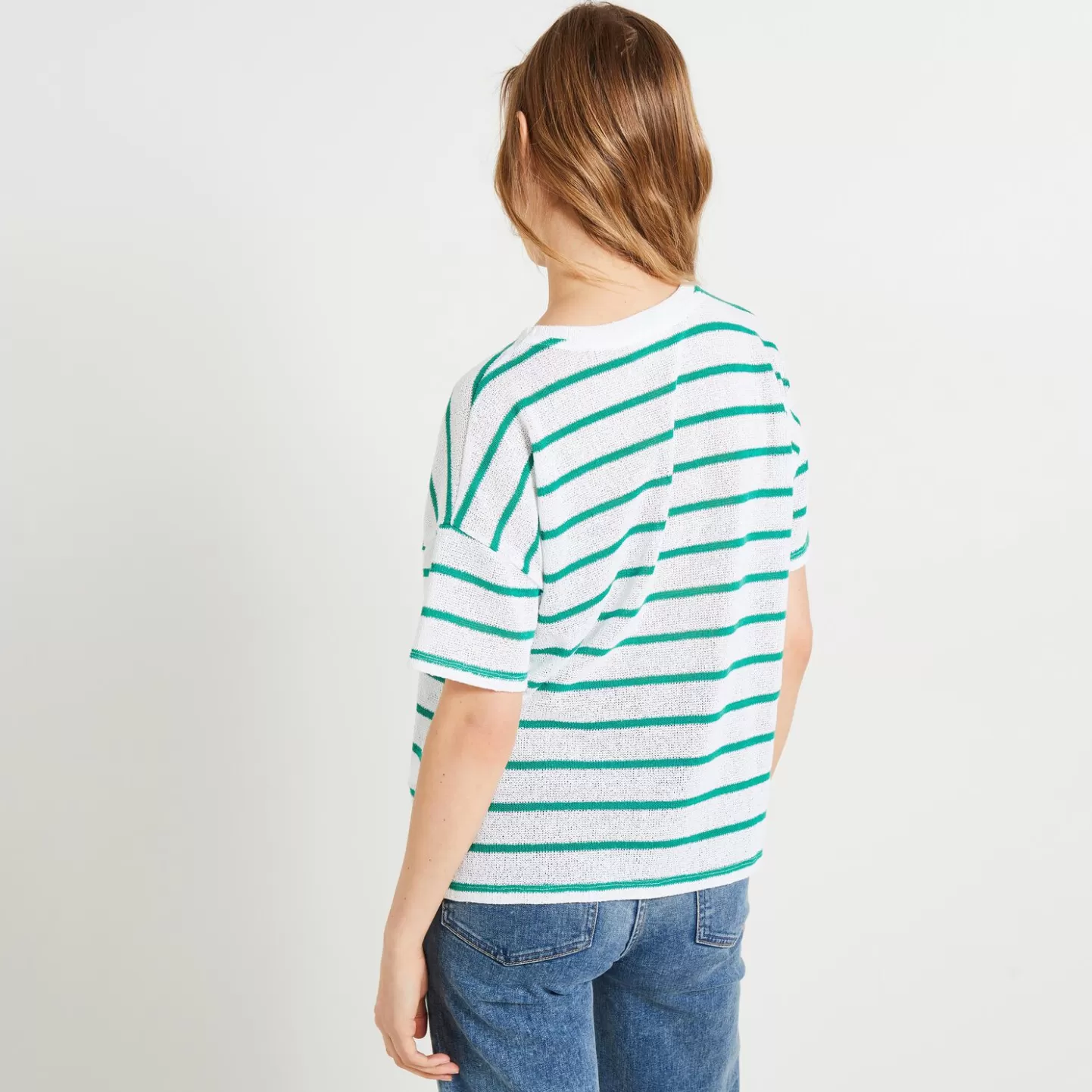 Grain de Malice Tshirt Rayé Femme- T-Shirts & Tops