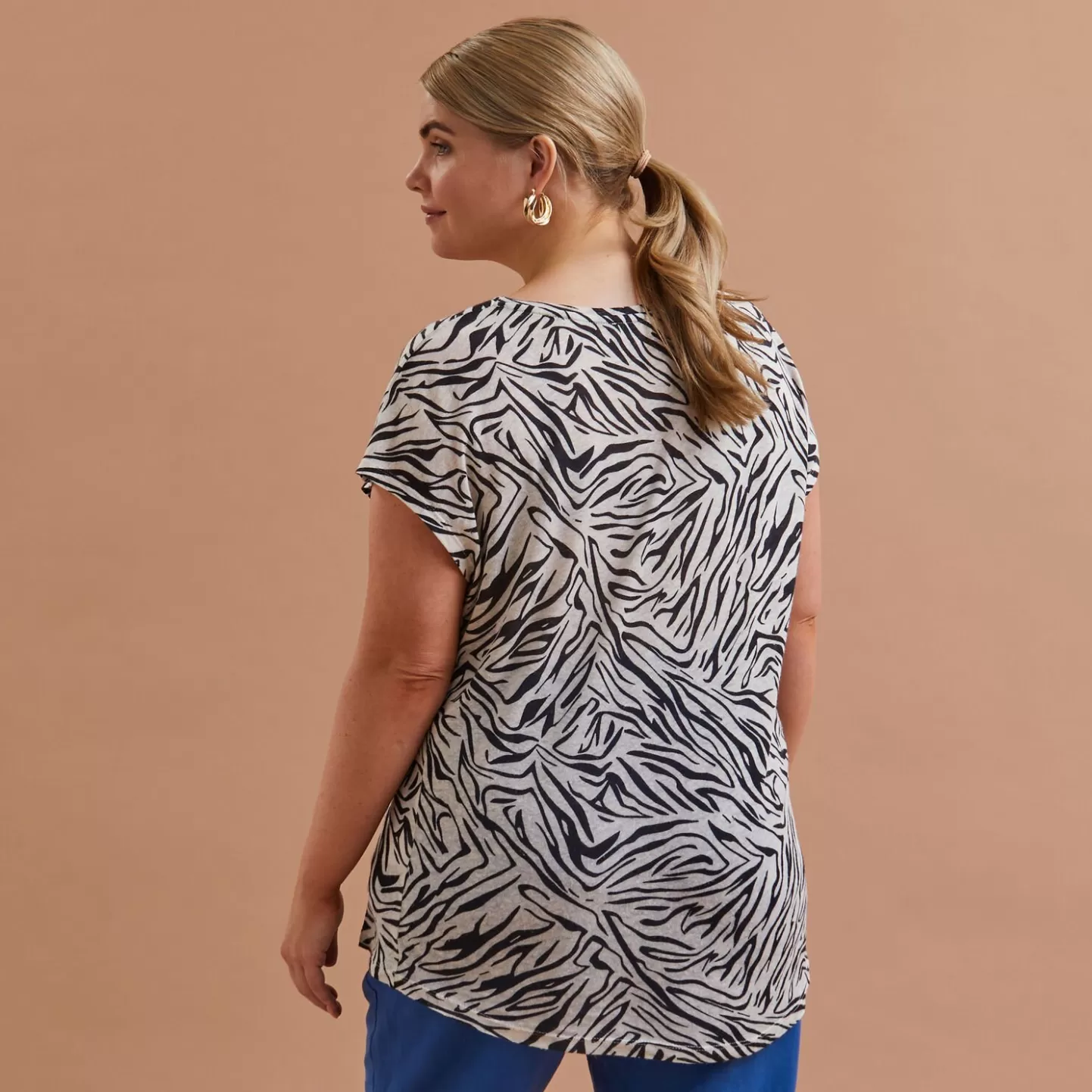 Grain de Malice Tshirt Viscose Et Lin Femme- T-Shirts & Tops