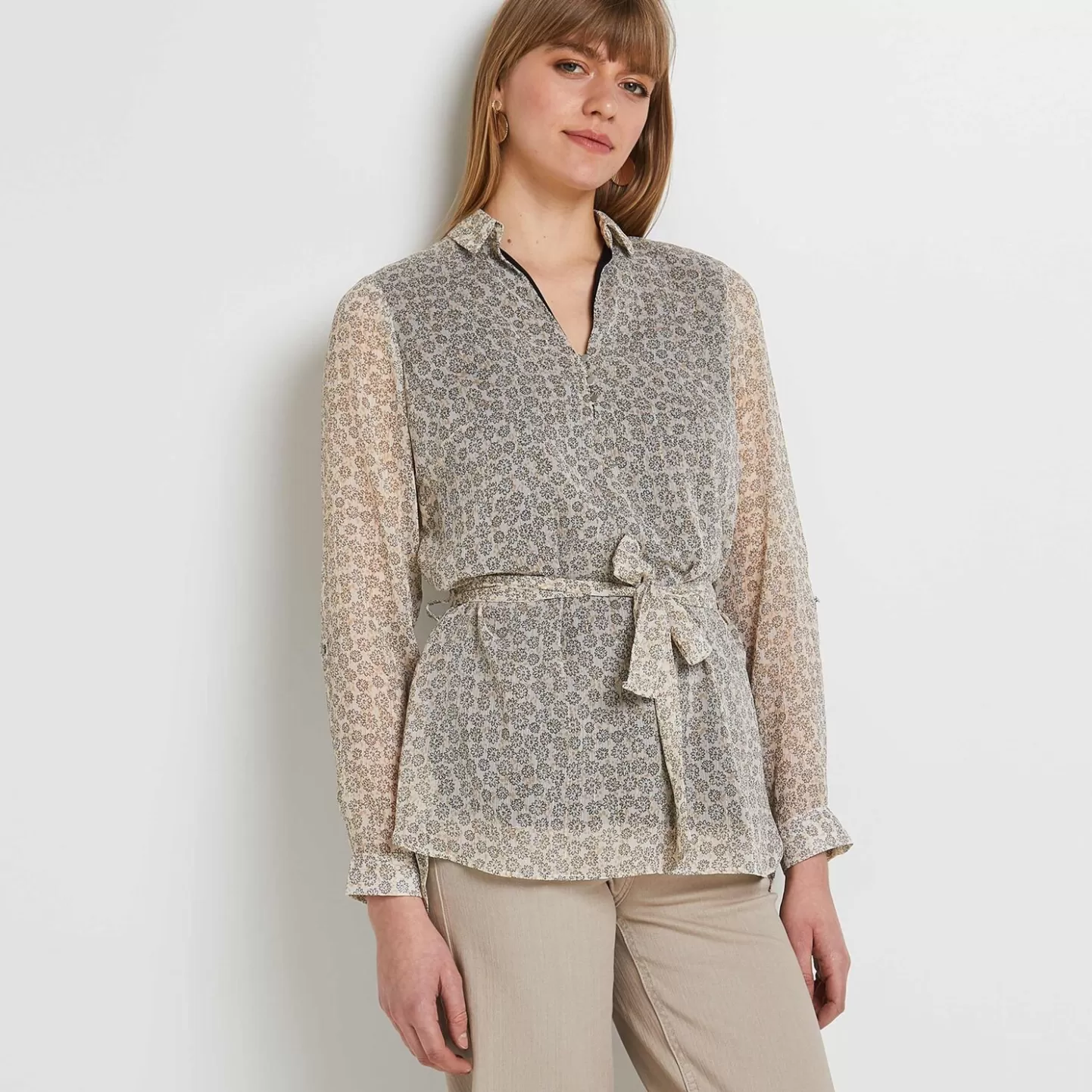 Grain de Malice Tunique Imprimée Femme- Chemisiers & Blouses